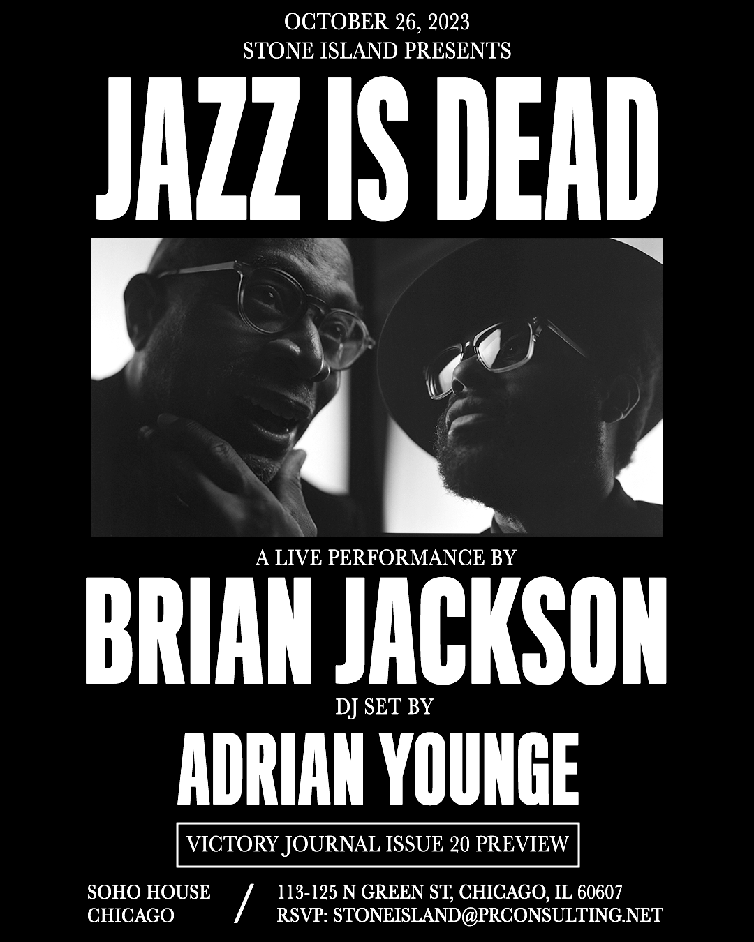 SoHo House Chicago: Brain Jackson & Adrian Younge