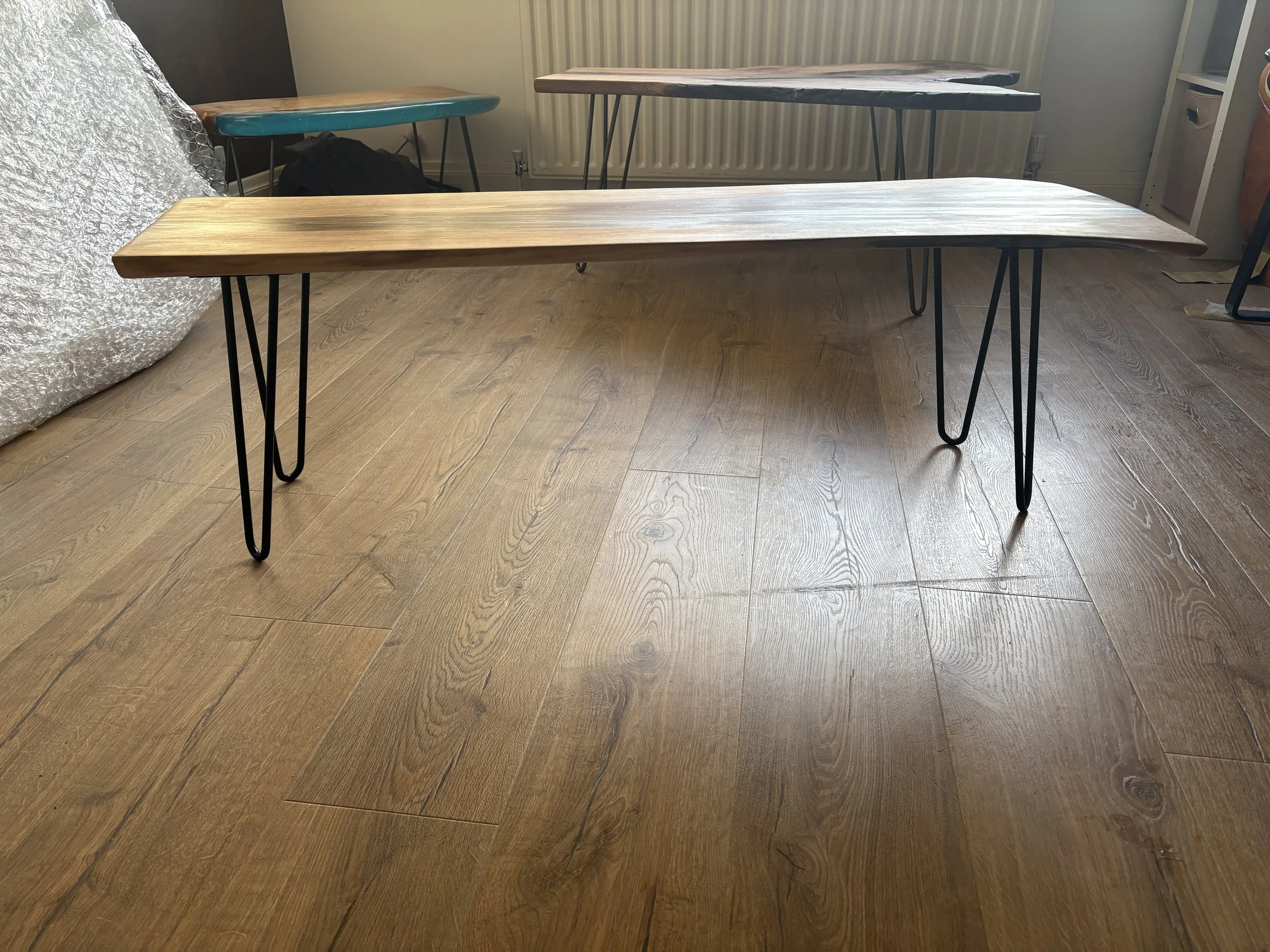 waney edge coffee table