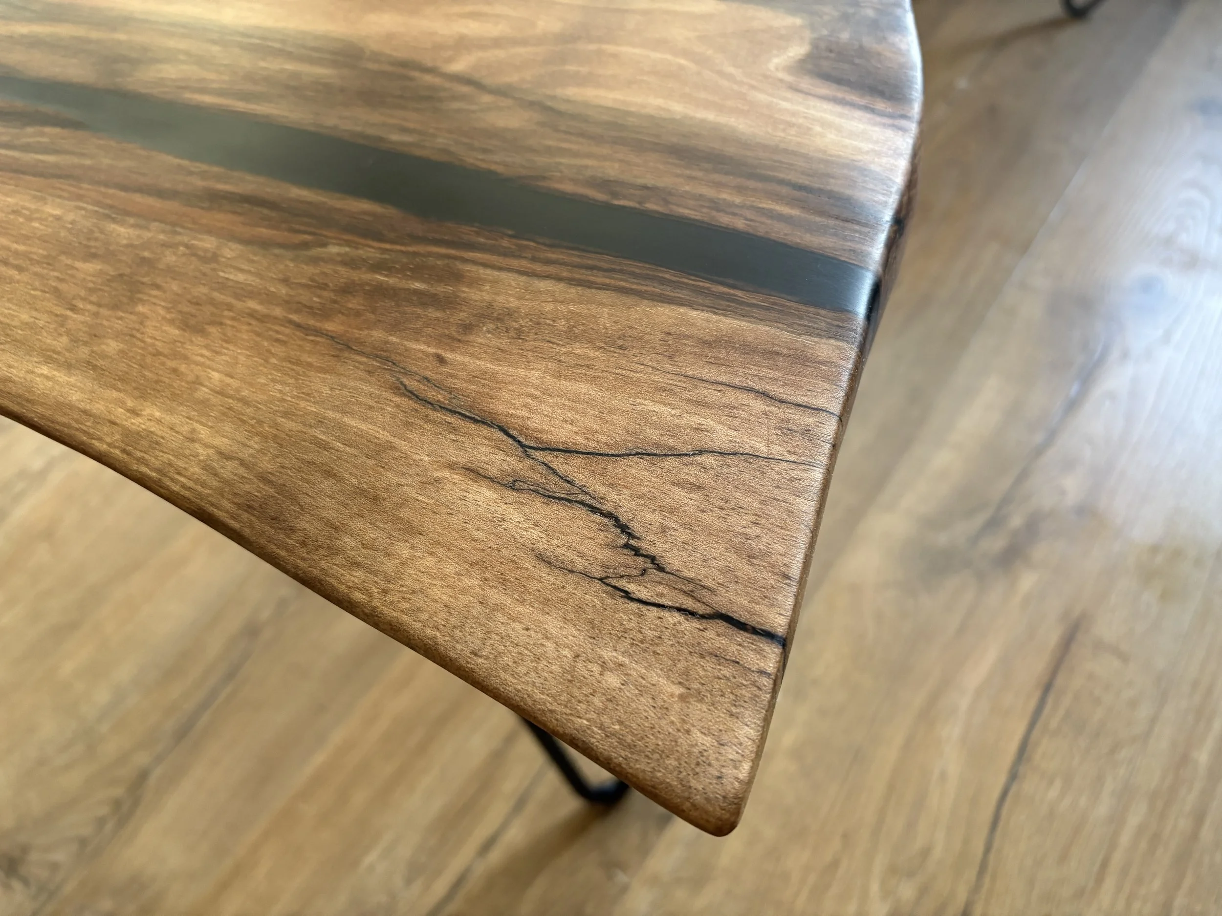 live edge coffee table