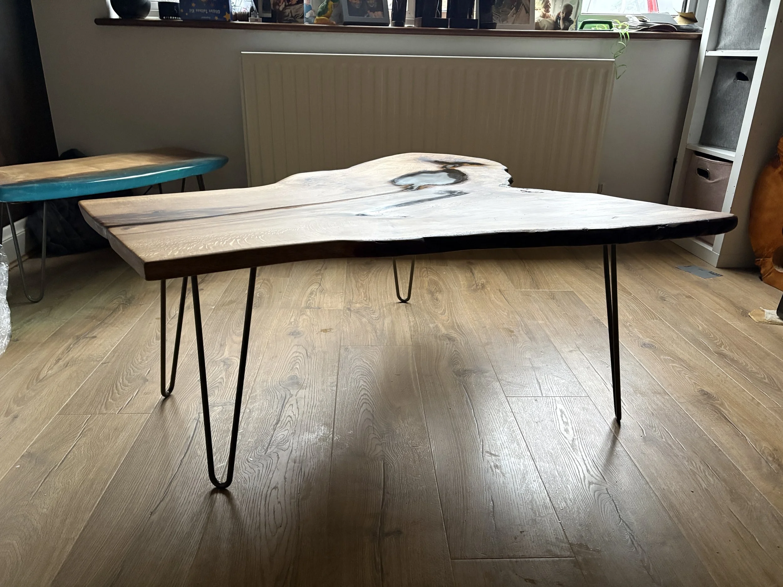 waney edge coffee table