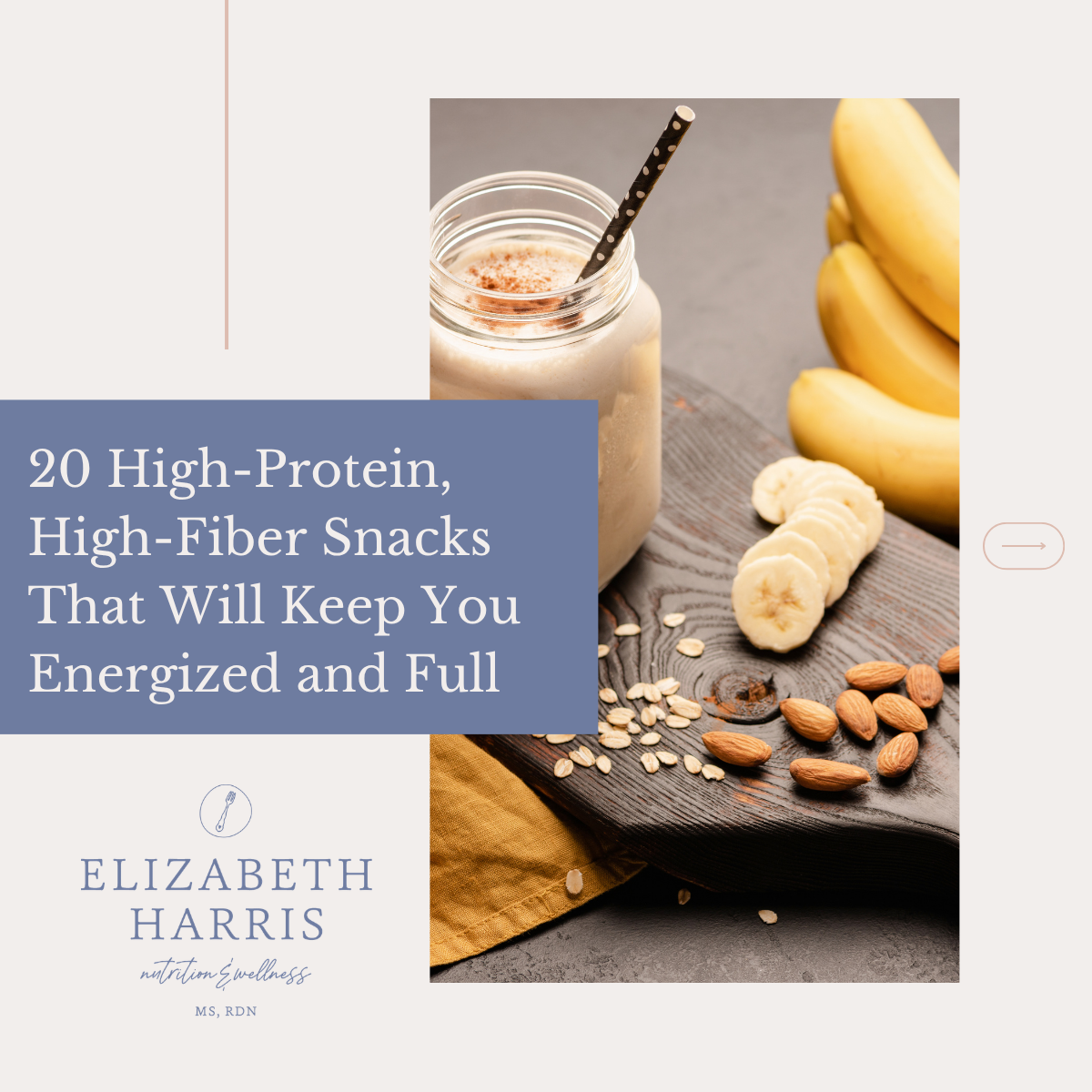 20 High-Protein, High-Fiber Snacks That Will Keep You Energized and Full For Hours