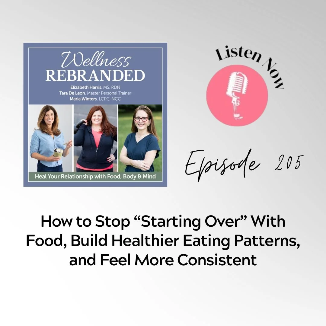 How to Stop “Starting Over” With Food, Build Healthier Eating Patterns, and Feel More Consistent