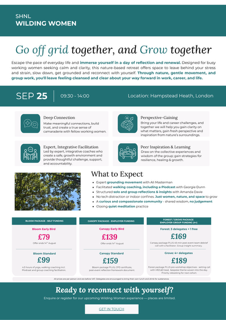 Wilding Women 25th September 2026