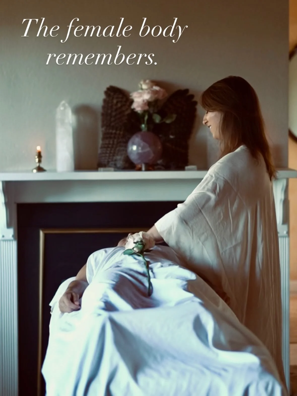 Sometimes the strongest thing a woman can do is allow herself to receive care.
In times of war and uncertainty, our bodies hold stress, grief, and tension &mdash; especially in the heart space.
I am offering 5 free nurturing breast massage sessions f