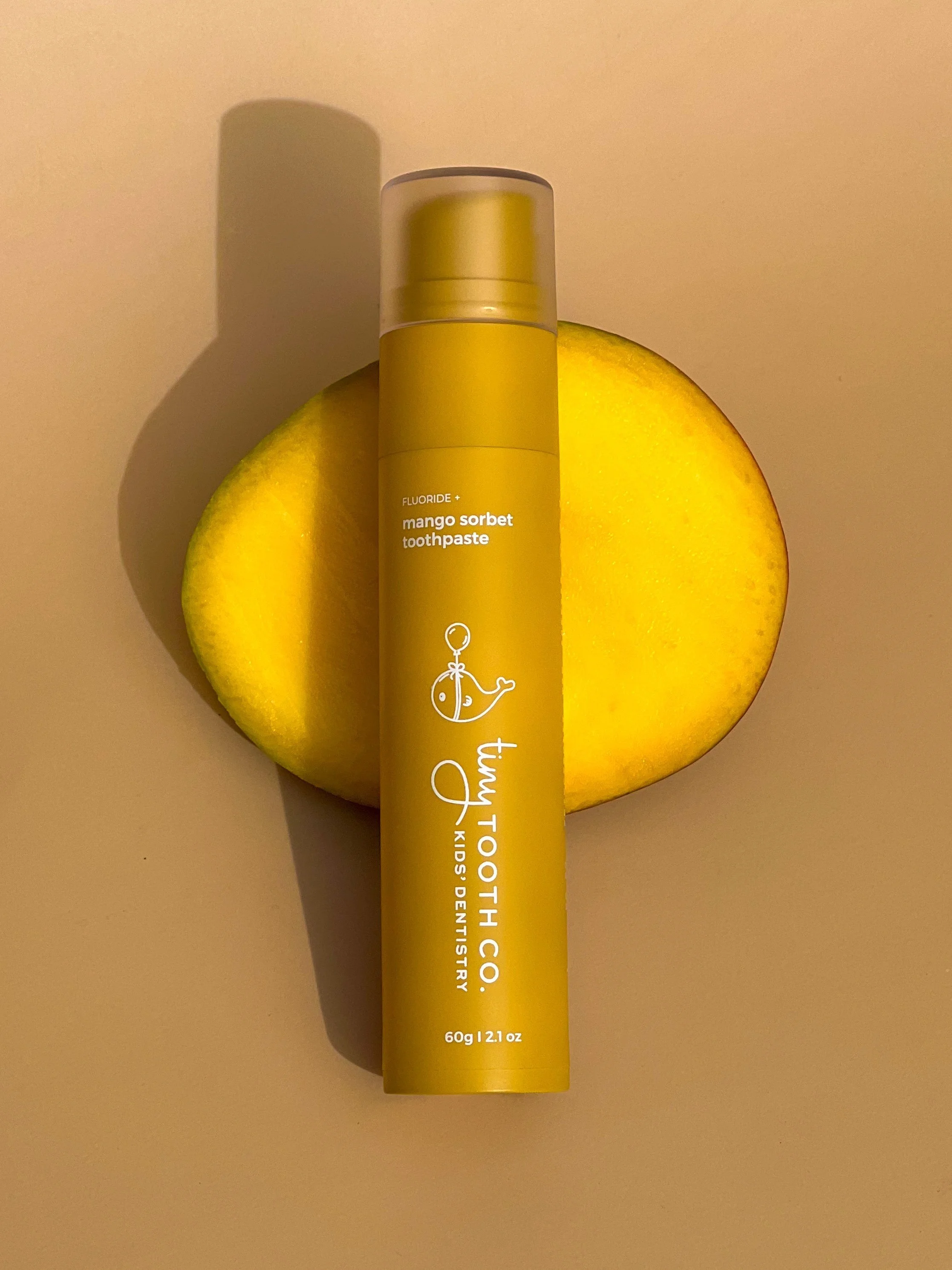 Mango Flavor Fluoride Toothpaste