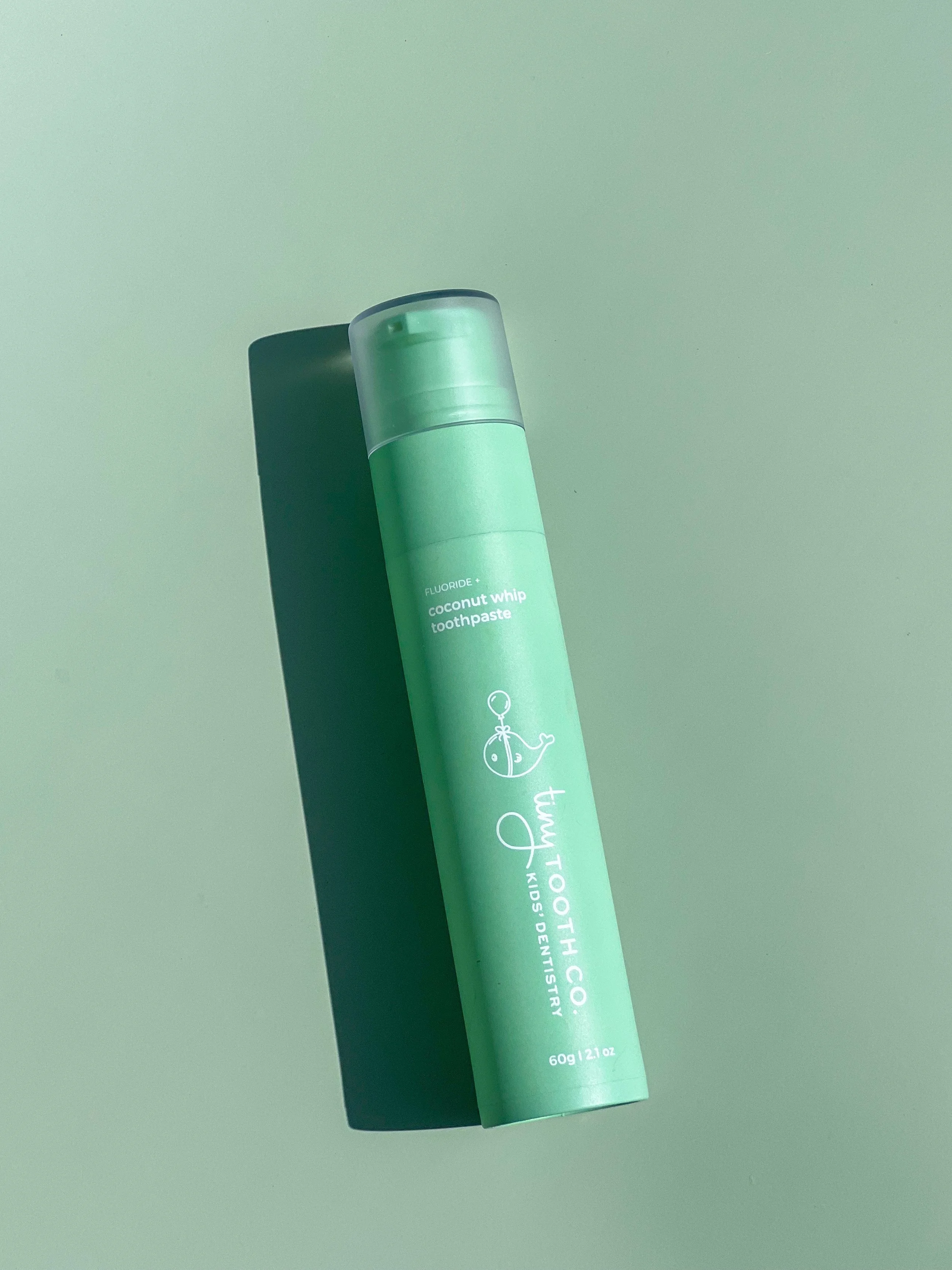 Coconut Whip Flavor Fluoride Toothpaste - Tiny Tooth Co.