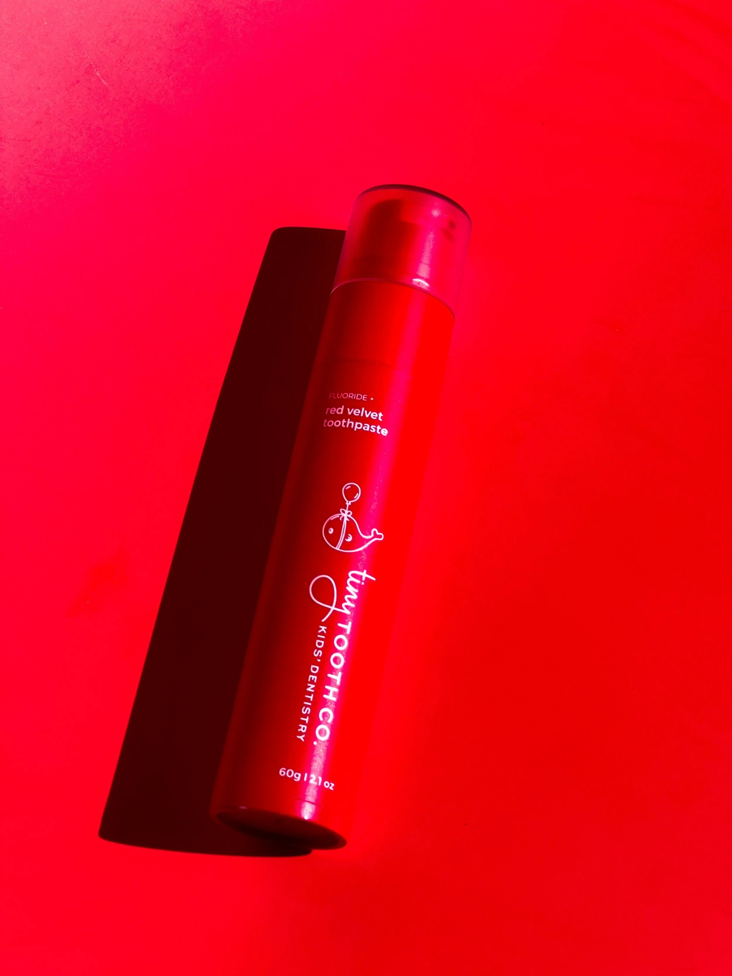 Red Velvet Flavor Fluoride Toothpaste - Tiny Tooth Co.