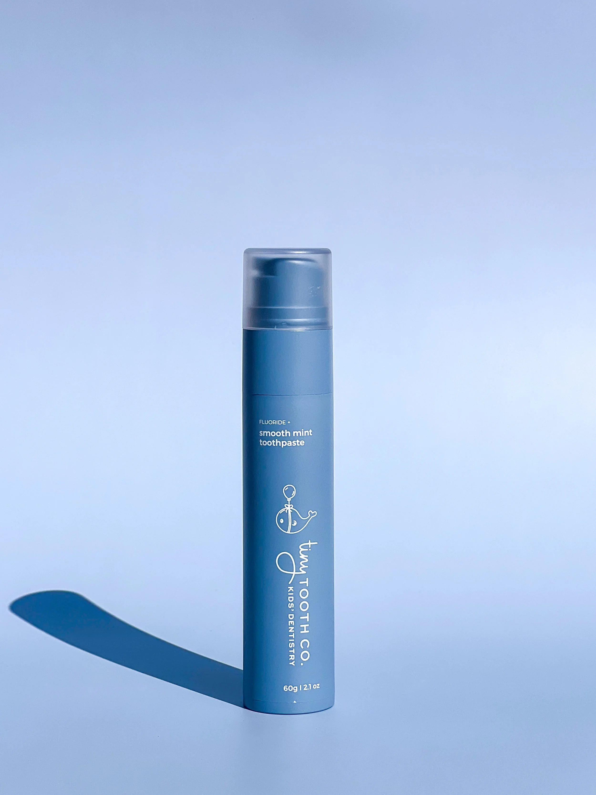 Mint Flavor Fluoride Toothpaste - Tiny Tooth Co.