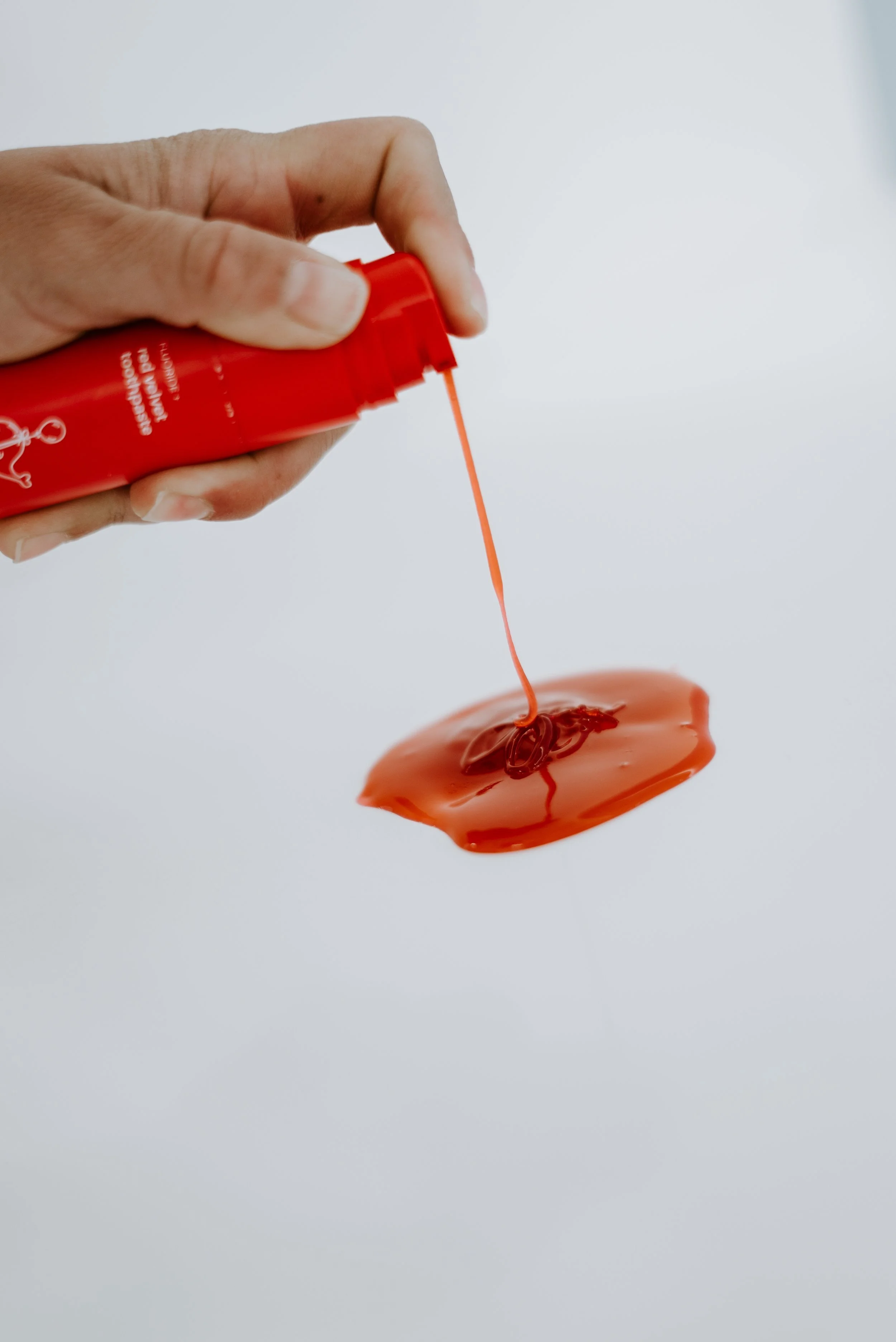 Red Velvet Flavor Fluoride Toothpaste - Tiny Tooth Co.