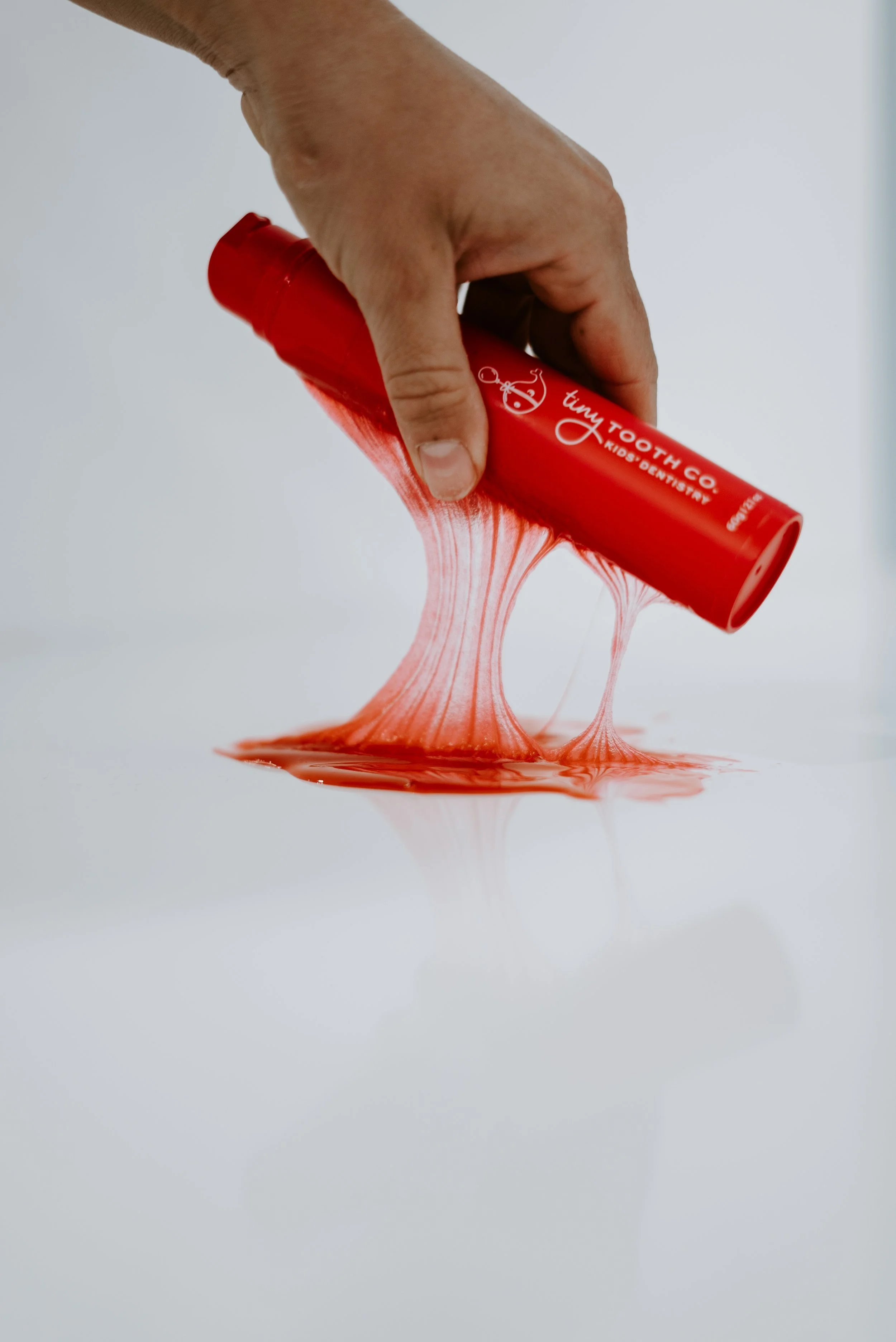 Red Velvet Flavor Fluoride Toothpaste - Tiny Tooth Co.
