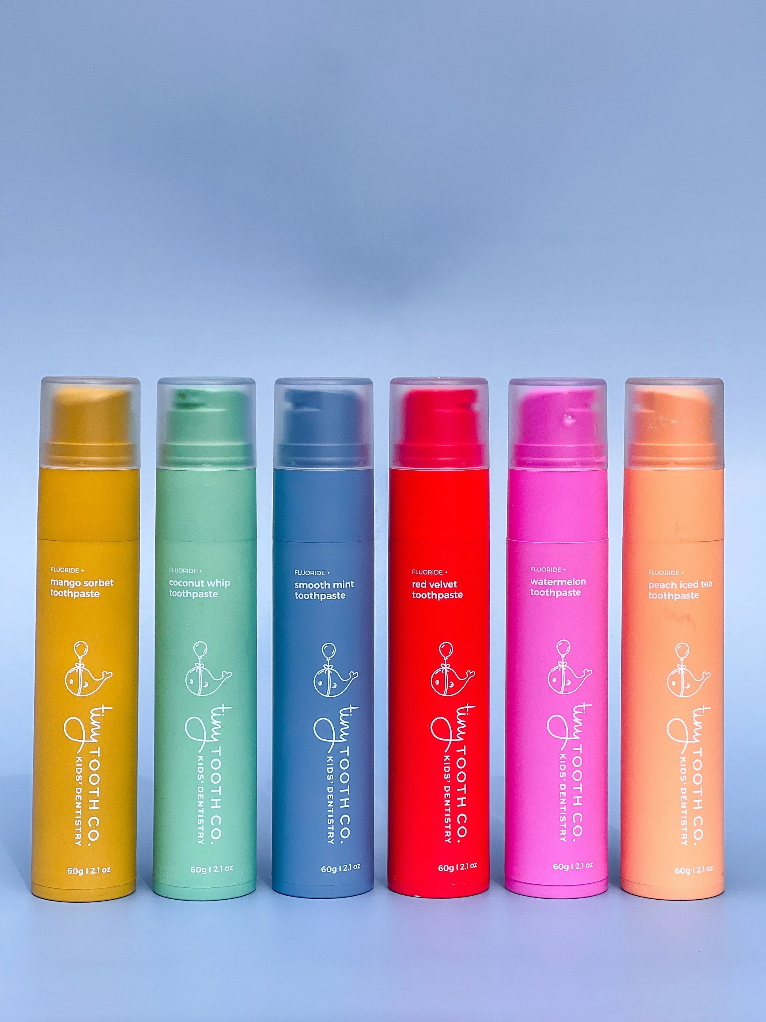 Tiny's Toothpaste Variety Pack with Fluoride