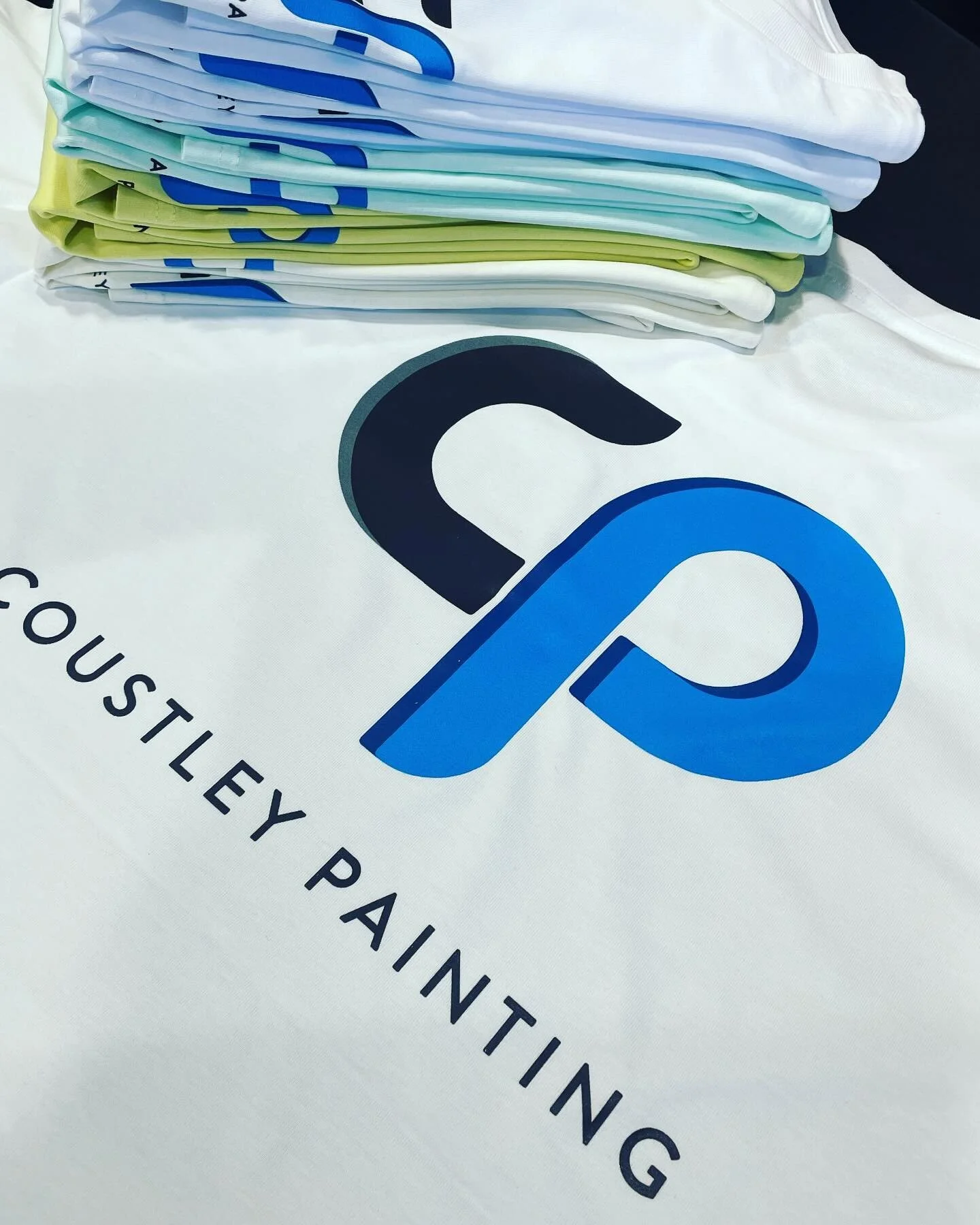 DTF Print on @ascolour staple tees. Great alternative for small runs. #dtfprinting #merch #dtf #ascolour