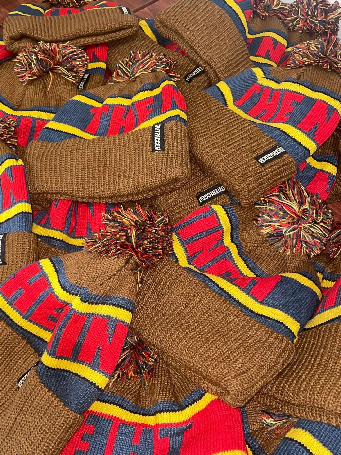 Ninch beanies available instore or via @outriggertradingco $35