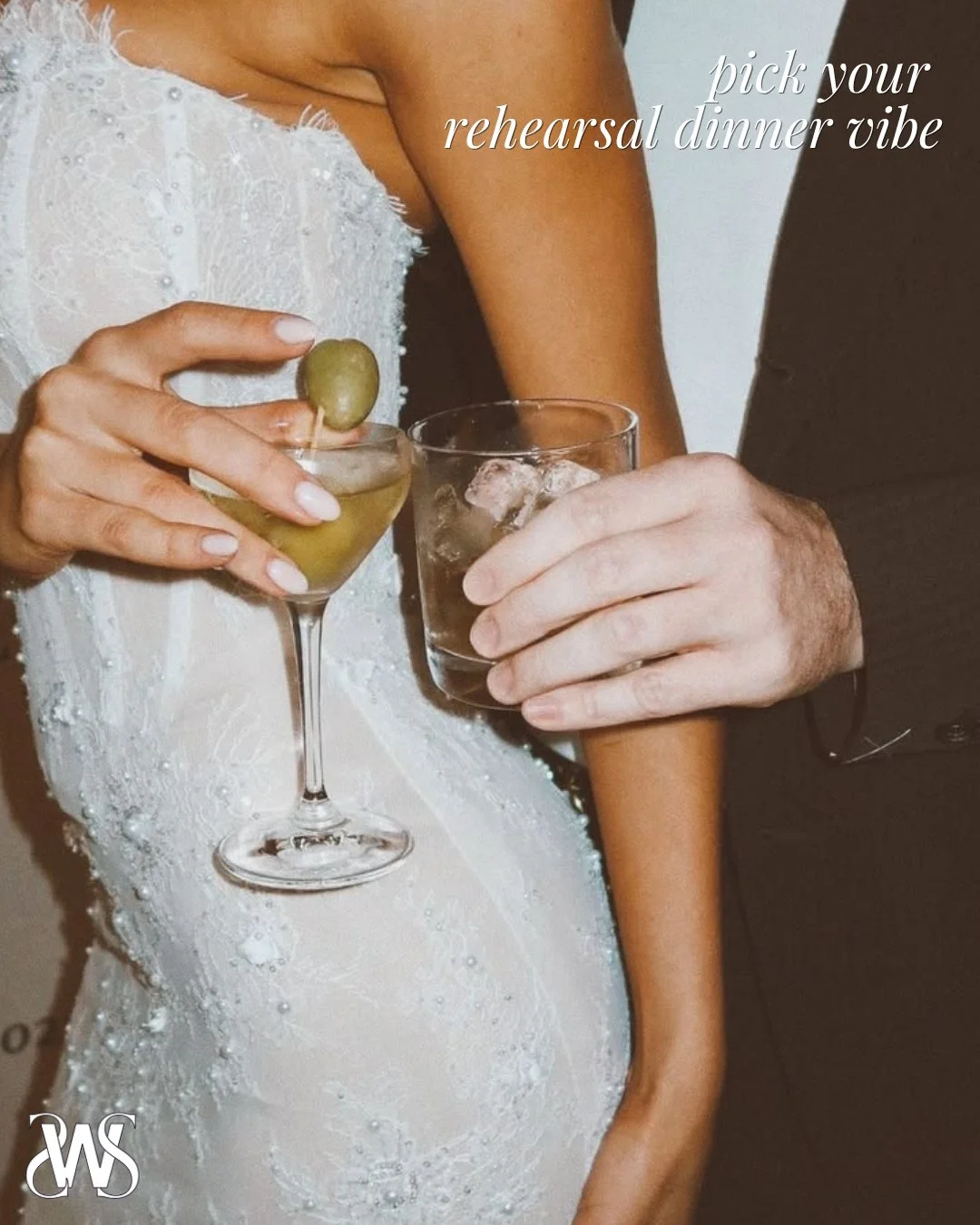 Rehearsal dinner dressing, but there&rsquo;s a vibe for every kind of love story 💋✨⁠
⁠
From martini-fueled glamour and candlelit romance to seaside soir&eacute;es, celestial gardens, and museum magic, we're dressing for every kind of love story 🤍 W