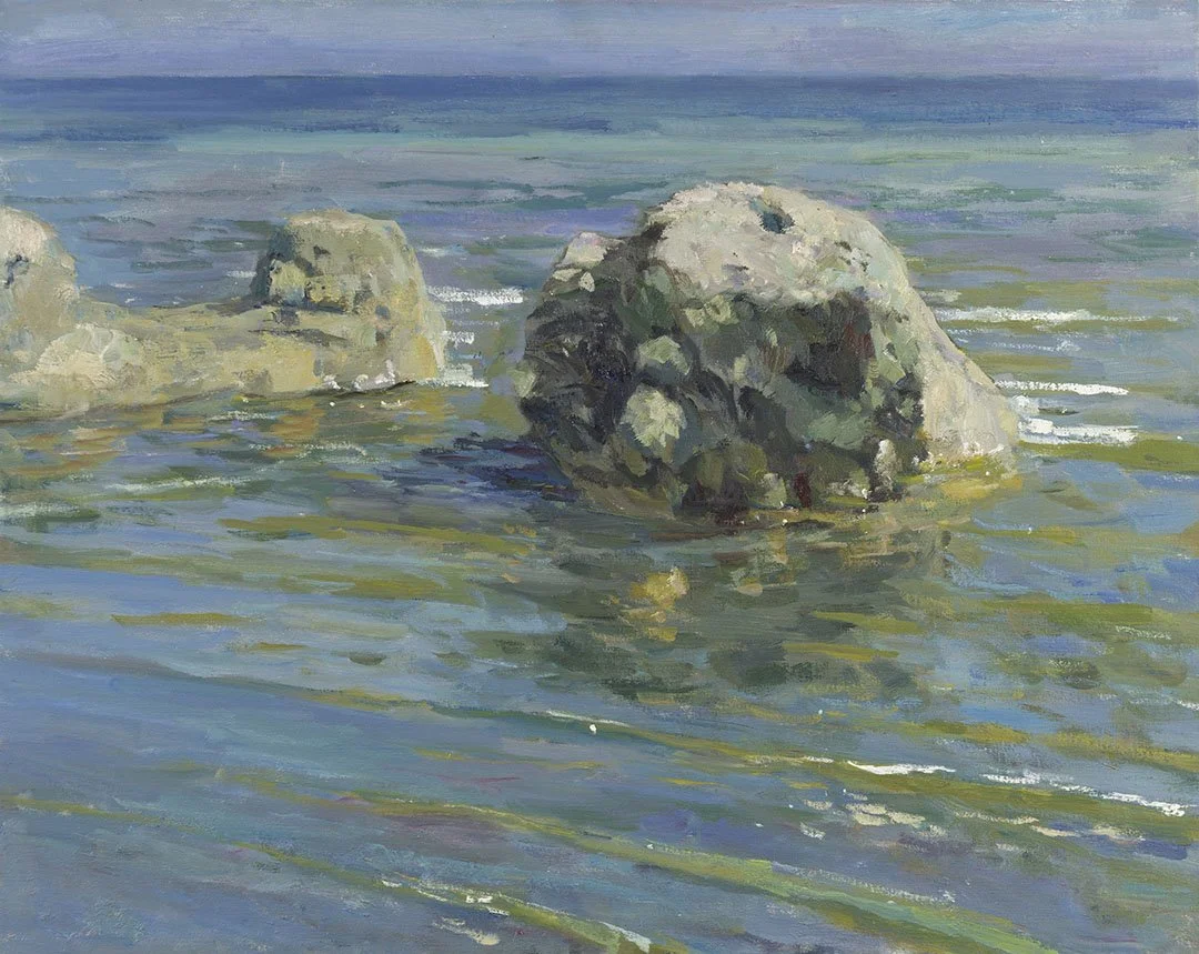 Calm Sea - Oil on Canvas 24 x 30"