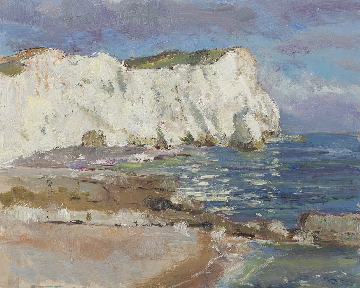 Splash Point September 9 - Oil on Board 8 x 10" £540