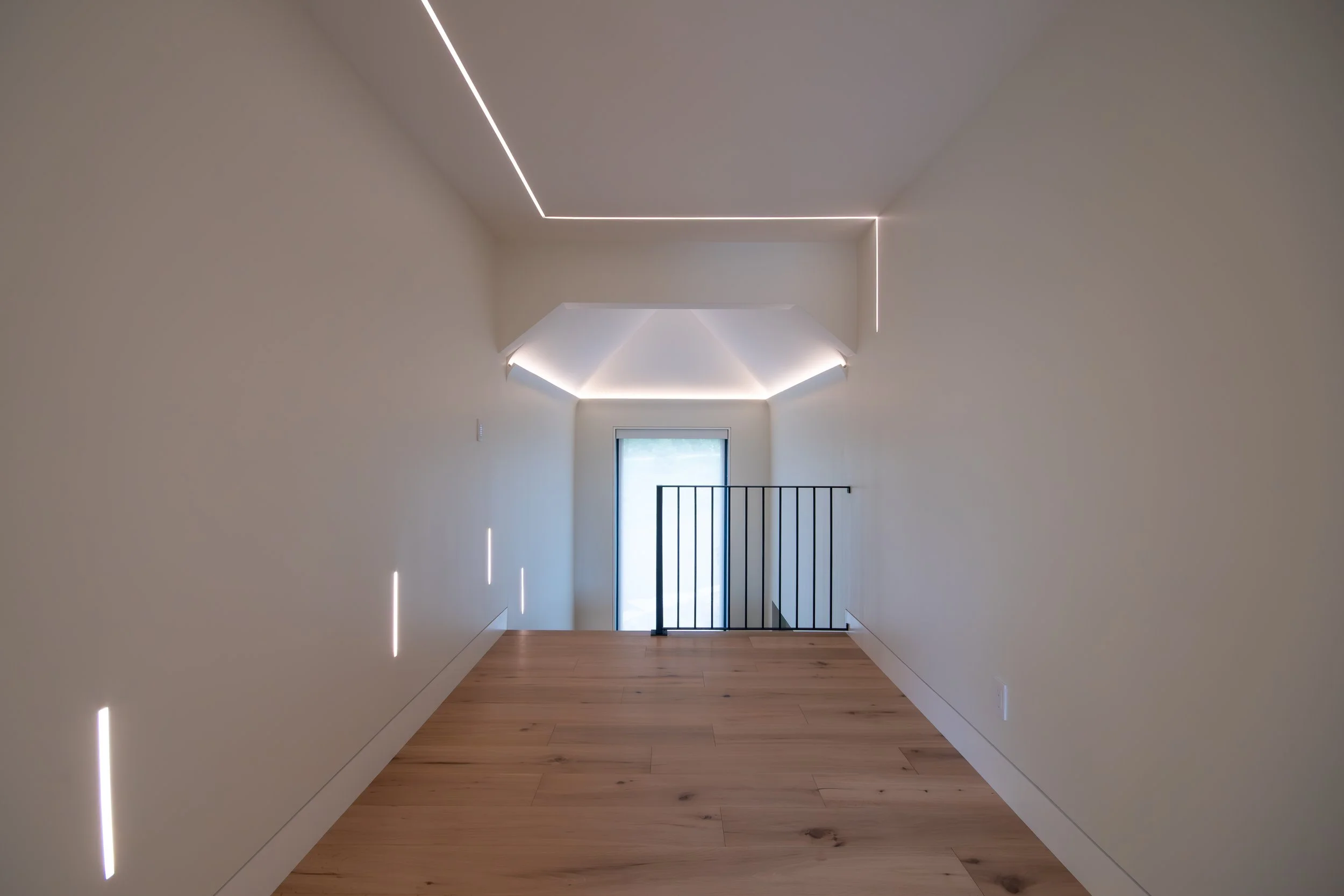 Lakeview Haven Lighting in Hall