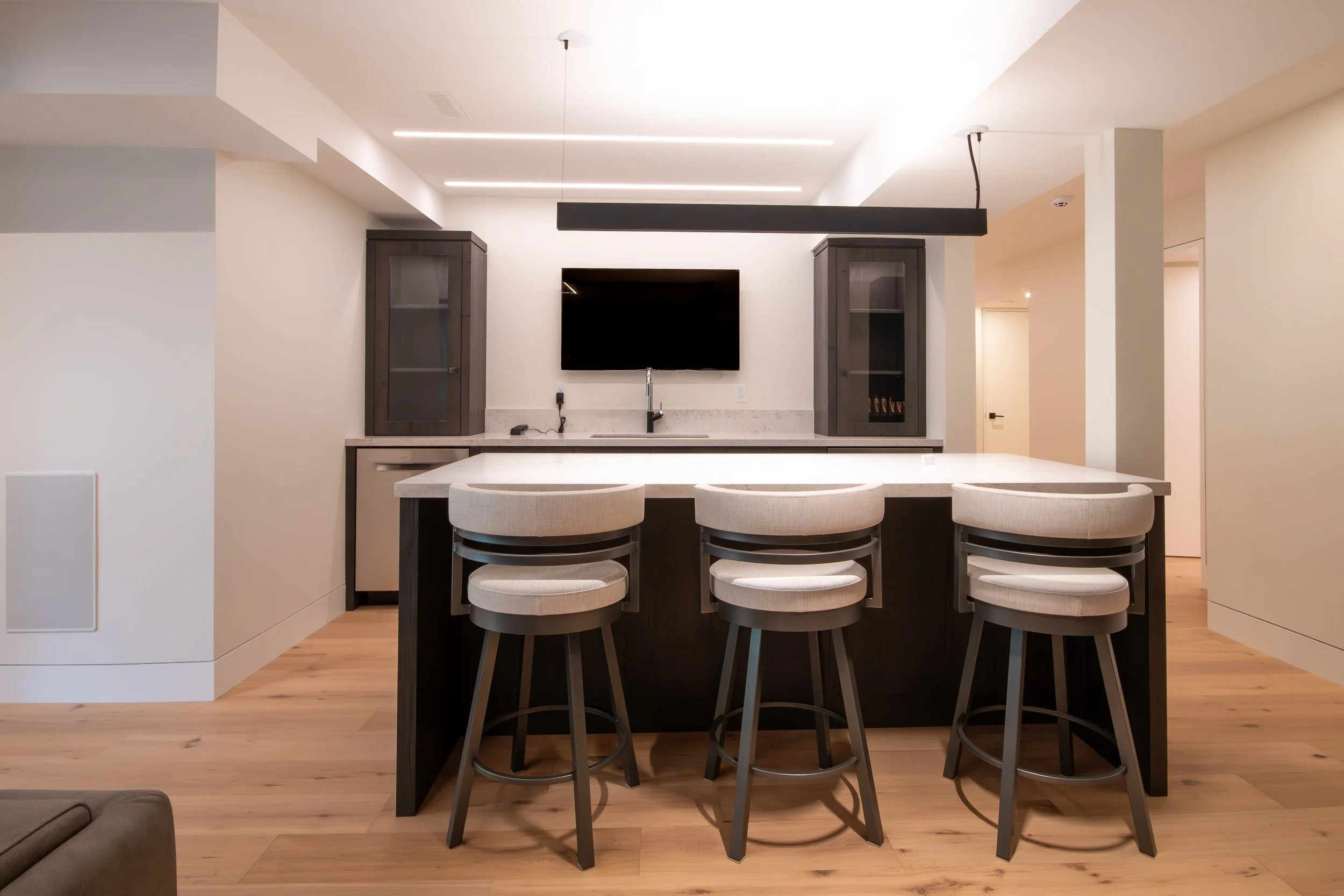 Lakview haven basement Kitchen