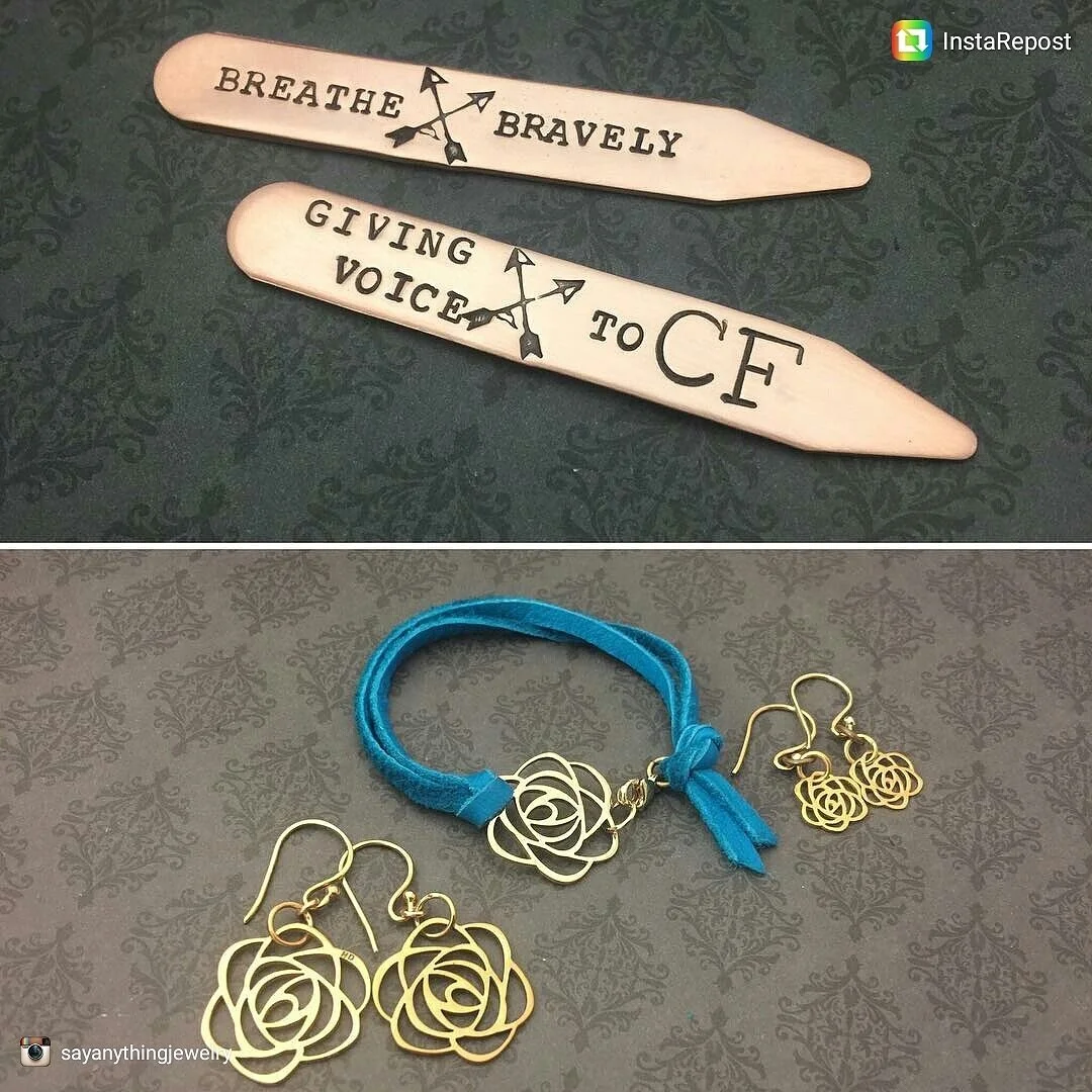 Giving Voice to CF - Say Anything...Jewelry by Stephanie Wilde