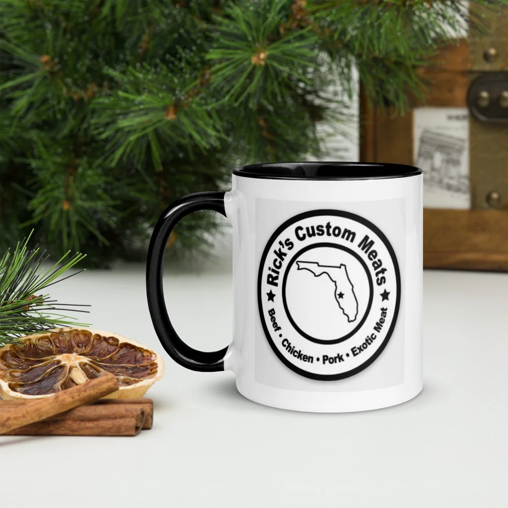 Mug with Color Inside  Ricks Custom Meats