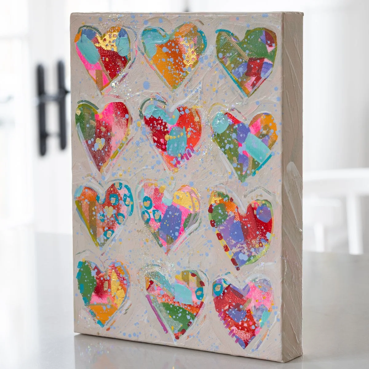 More Love No. 2 - Original Acrylic Mixed Media Painting