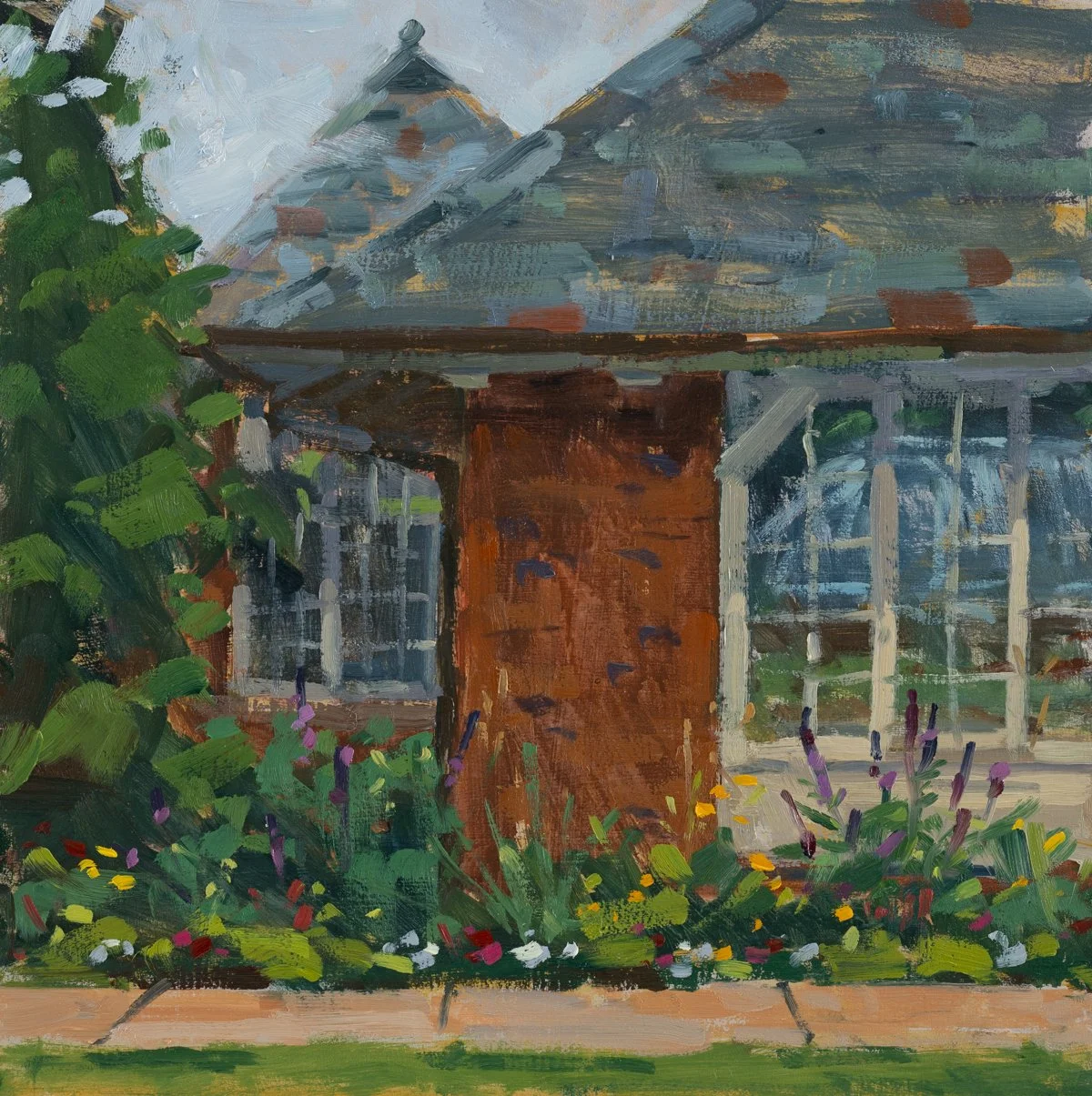Visitors Welcome - Original Oil Painting