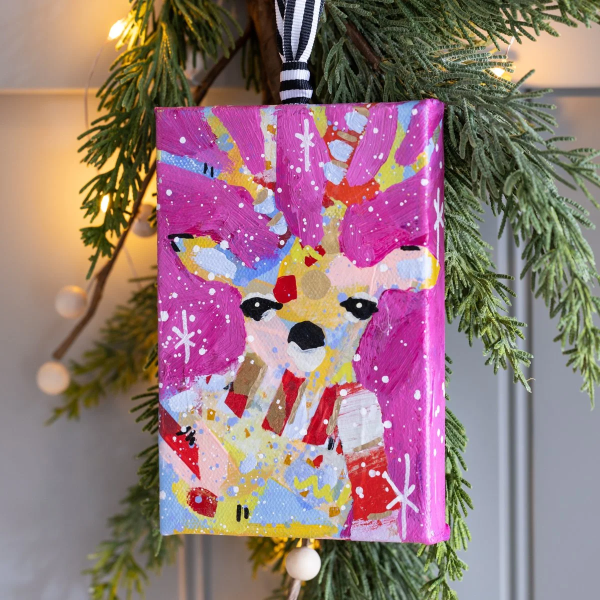 Reindeer No. 06 - Original Acrylic Painting