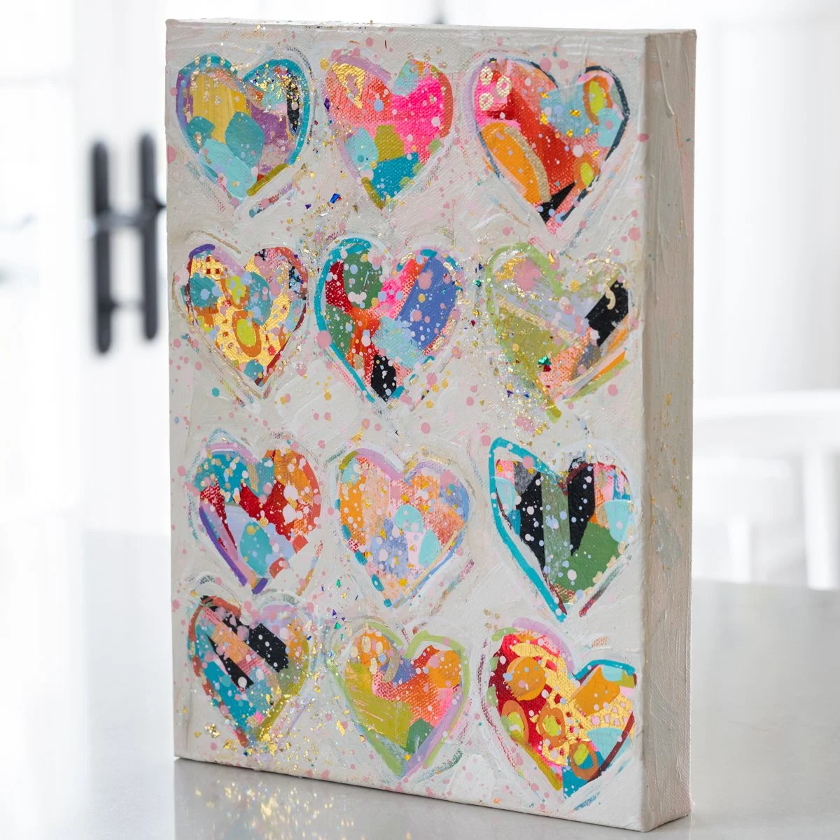 More Love No. 1 - Original Acrylic Mixed Media Painting