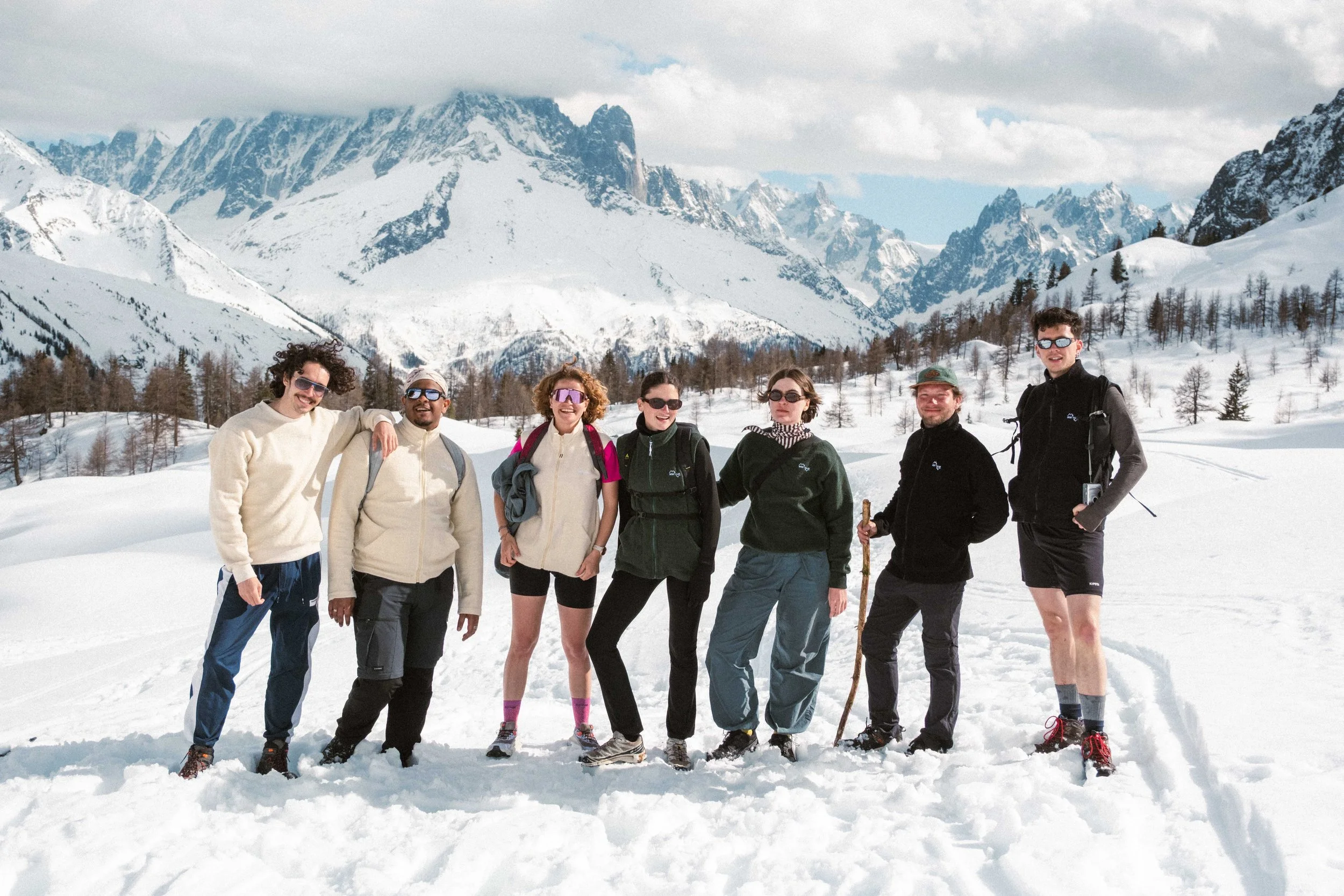 La laine des Pyrénées prend l’air à Chamonix