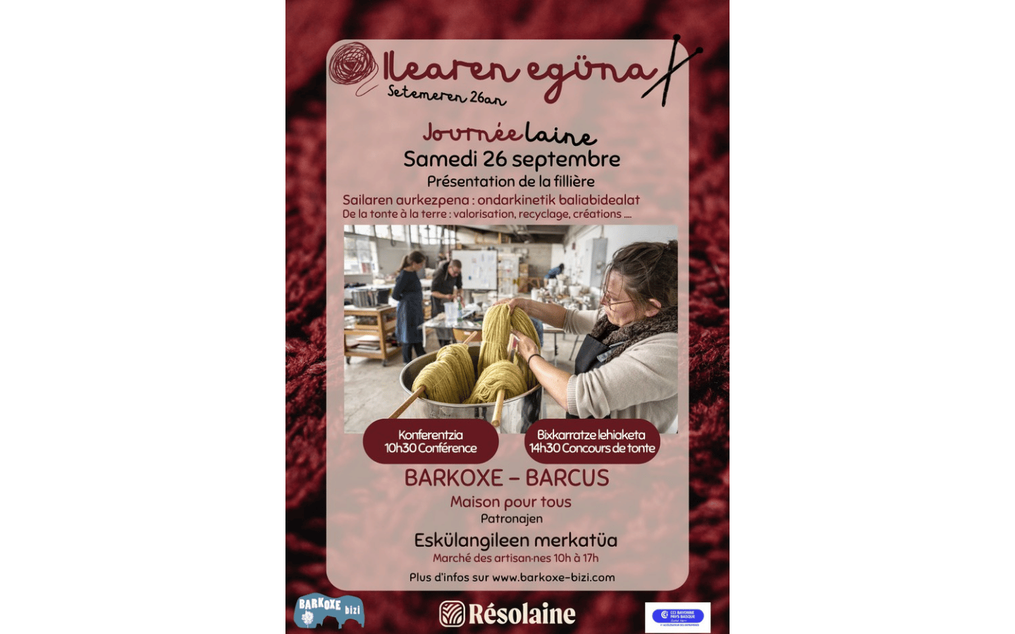 Journée de la laine à Barcus