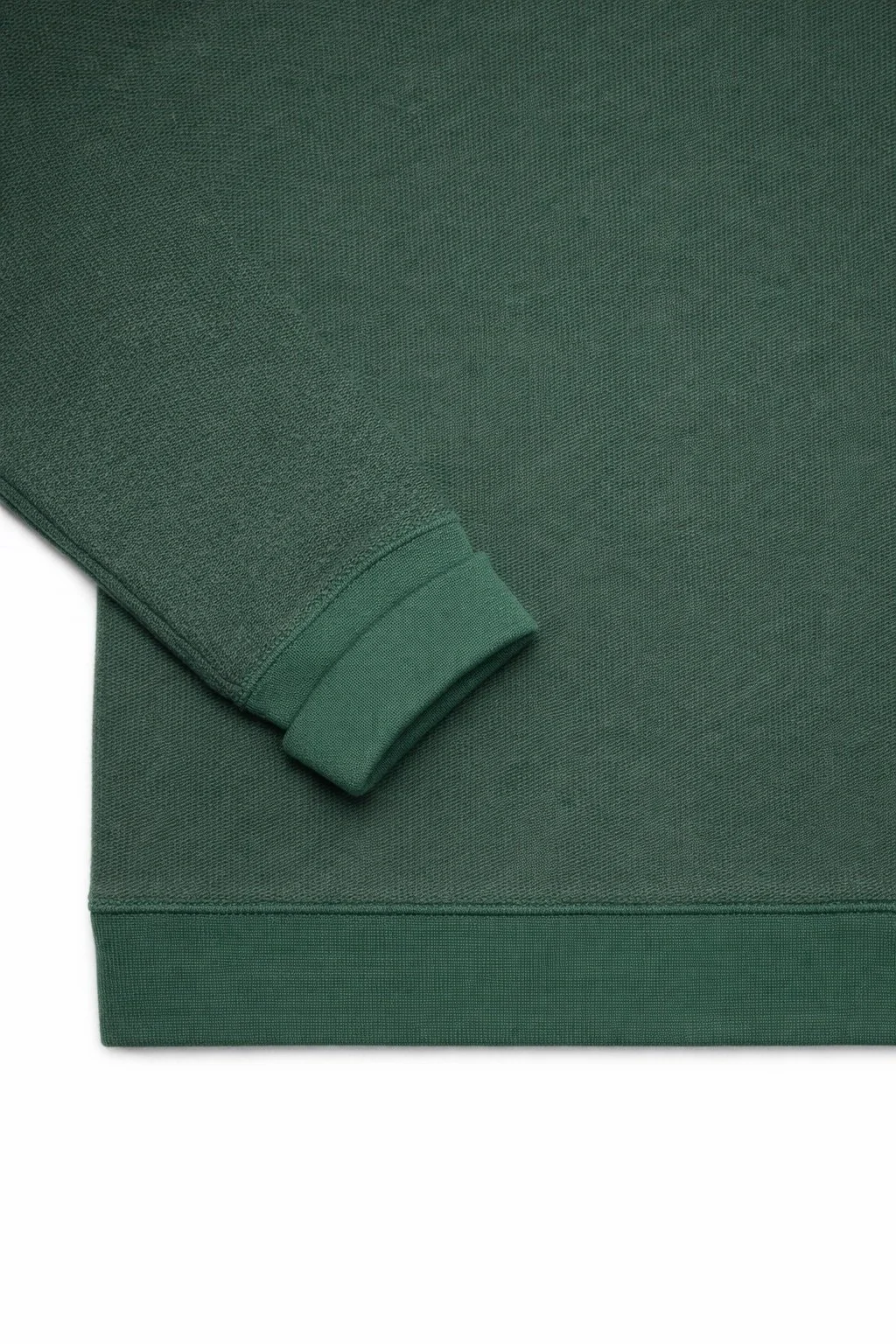 pull ASPE Vert en pure laine