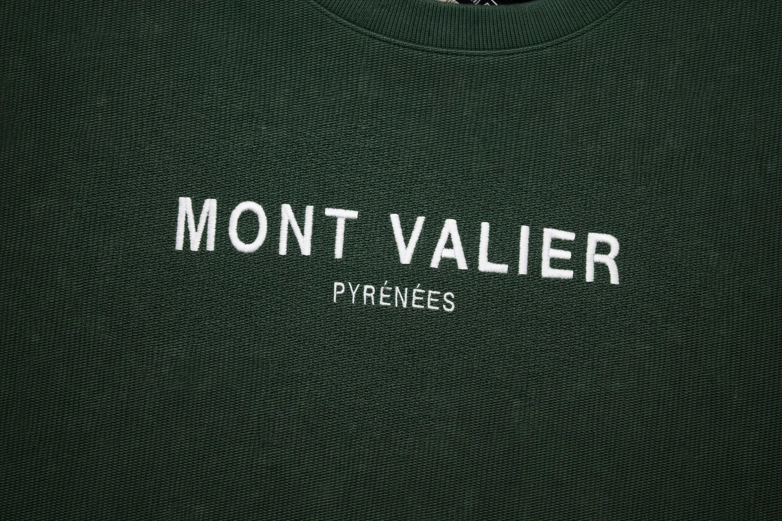 pull ASPE Vert en pure laine