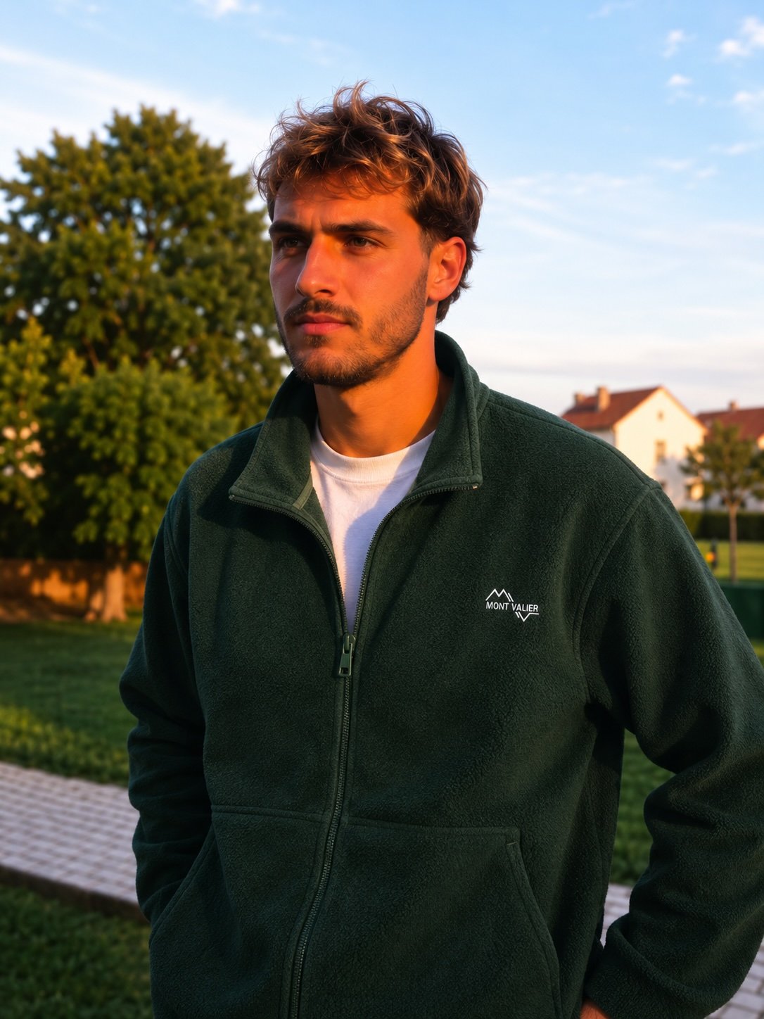 VESTE BARÈGES VERT