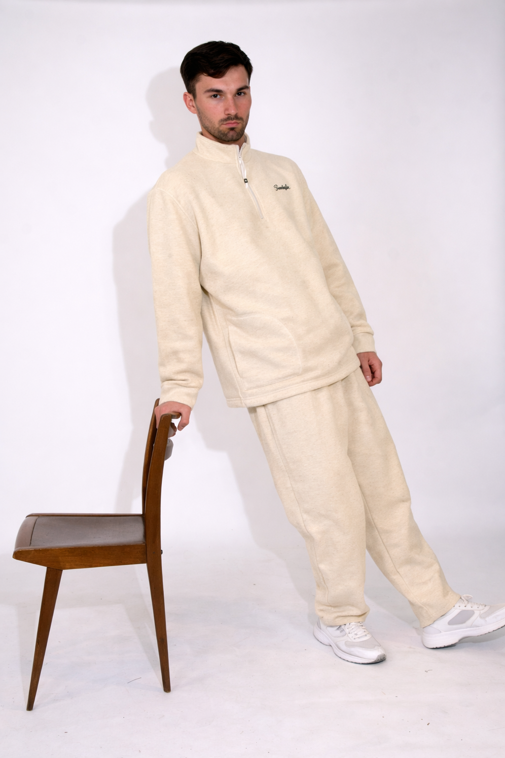 Sweat col camionneur BIGORRE en laine des pyrenees