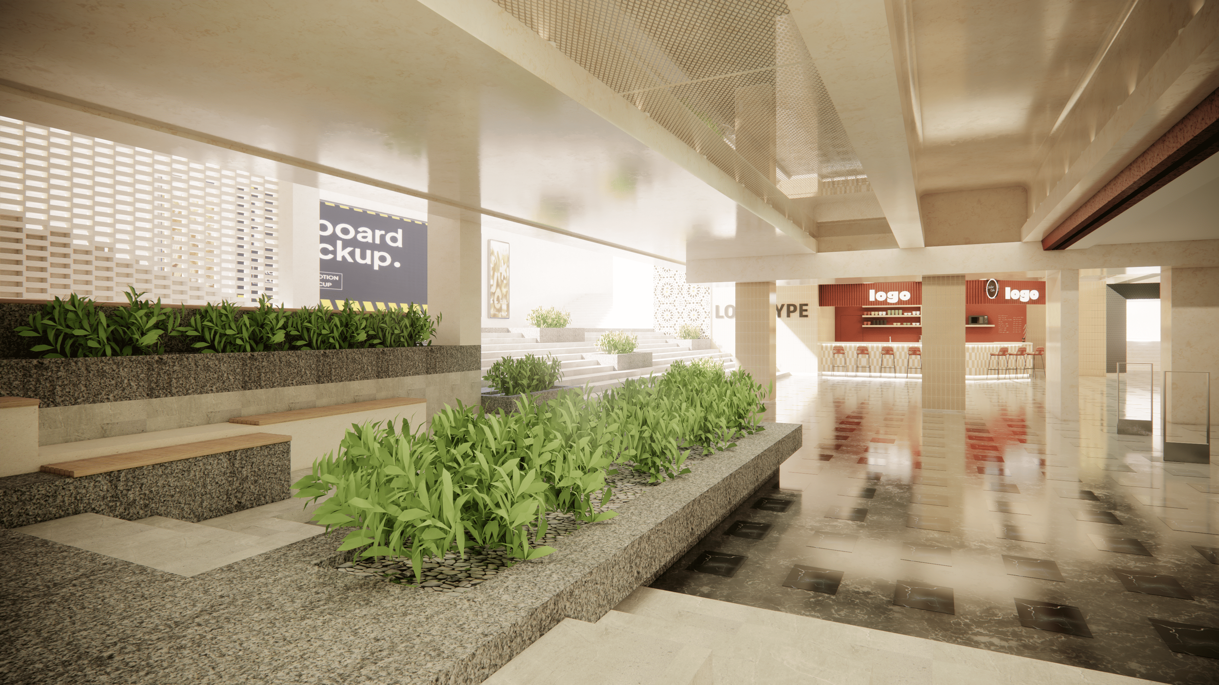 Shopping Arcade - Railway Station