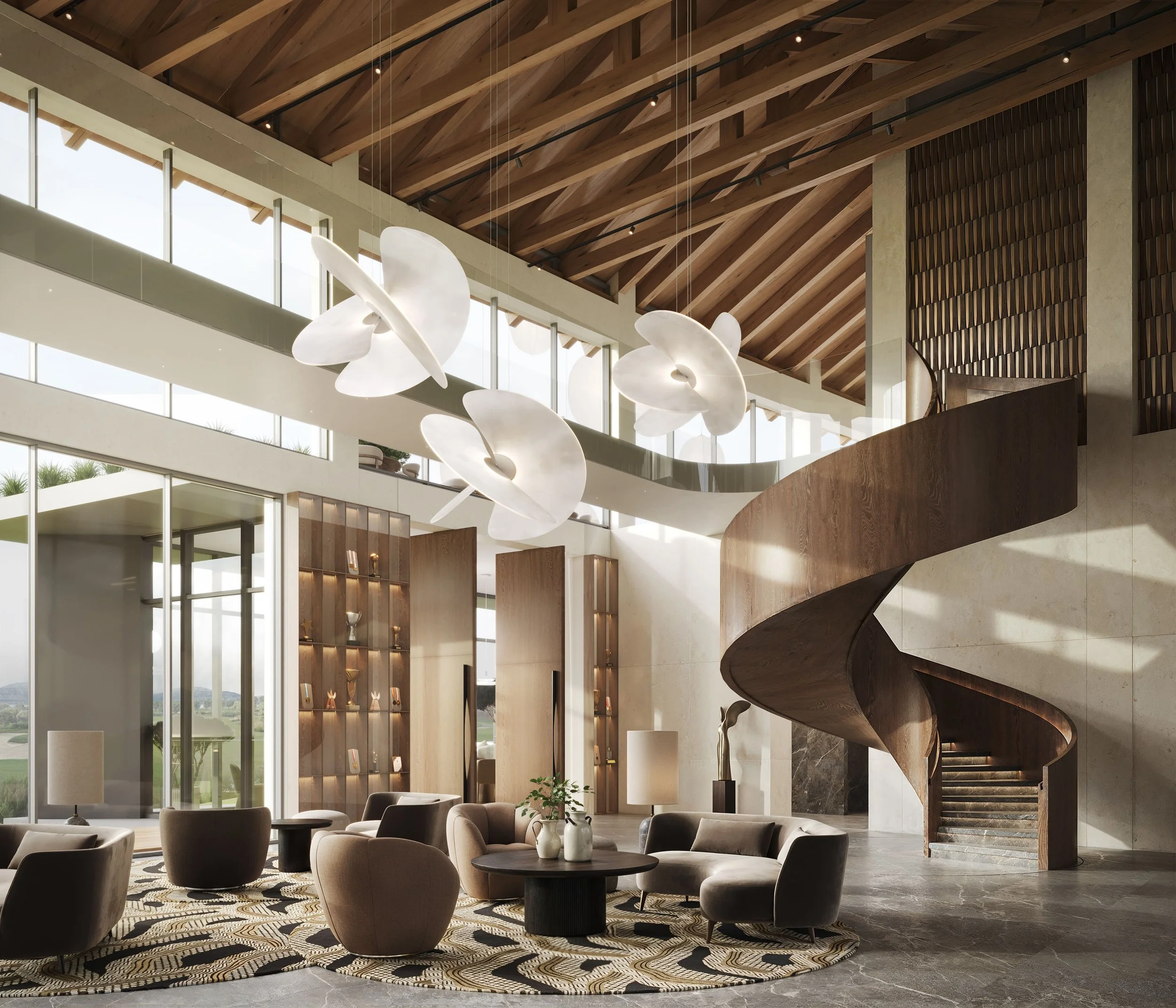 GOLF CLUB interior design