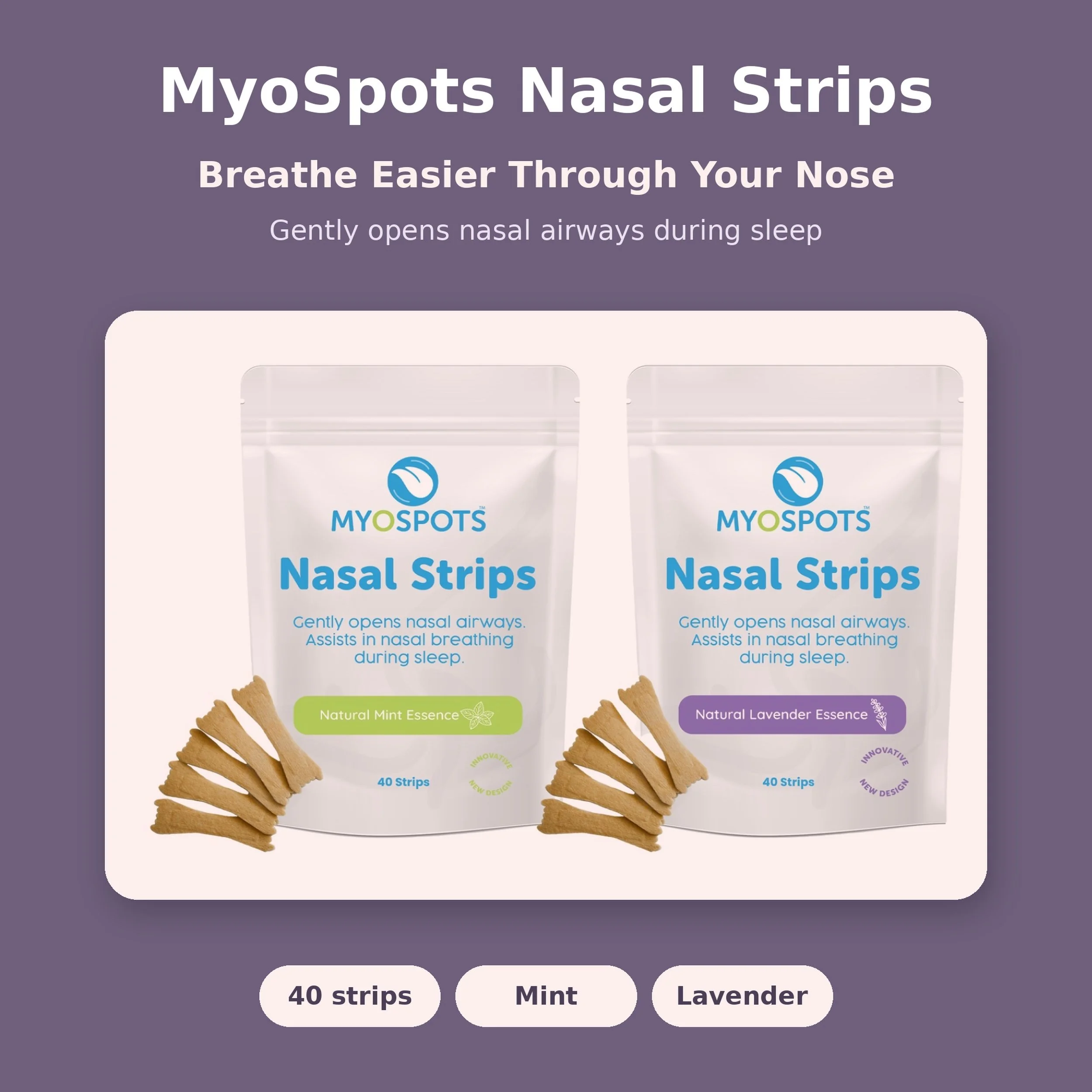 Myospots Nasal Strips