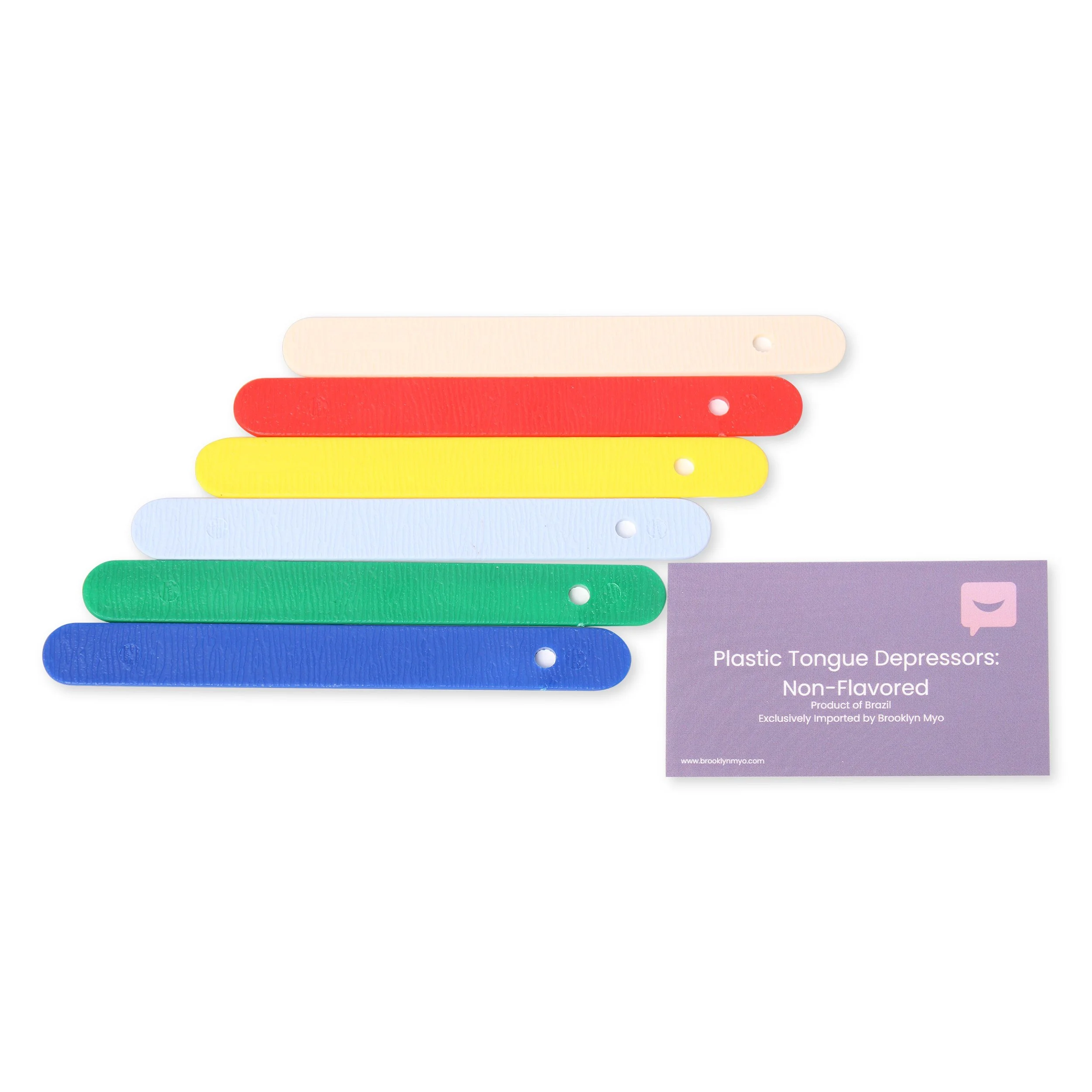 Plastic Tongue Depressors (Pack of 24) — Brooklyn Myo