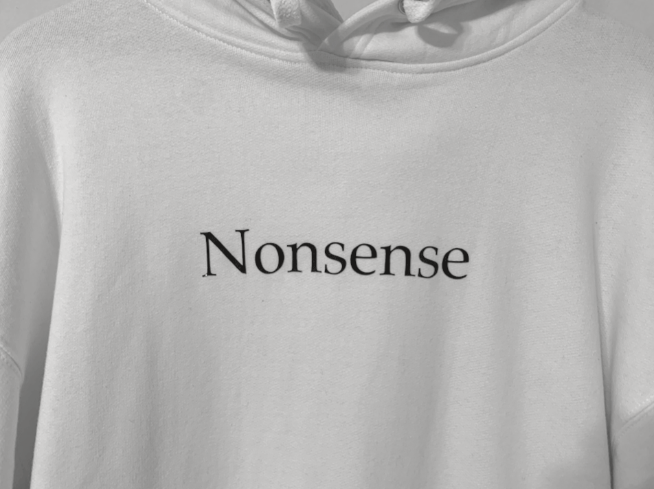 Nonsense Hoodie — CONTRAST 91