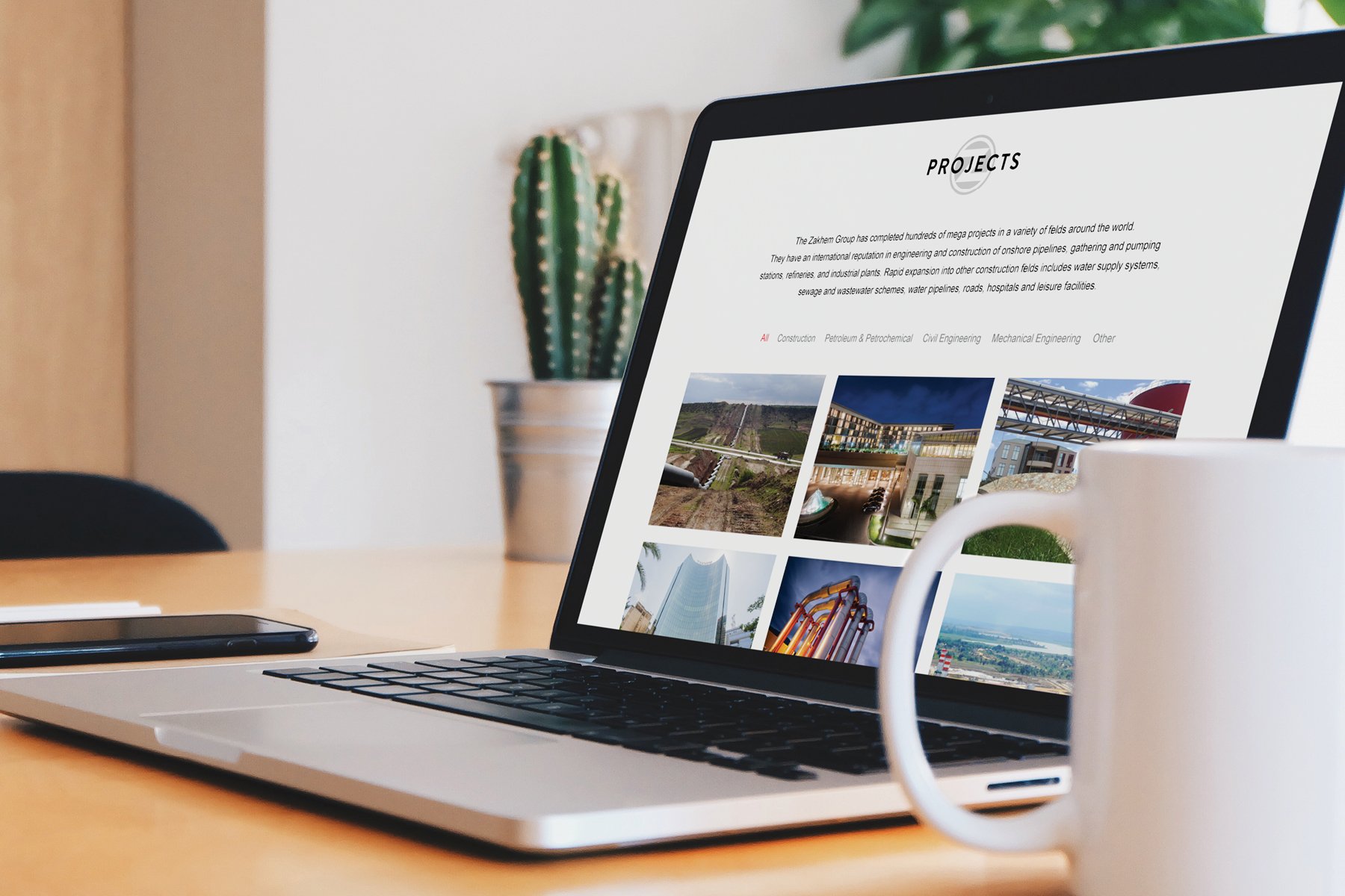 Zakhem.com Website Design & Development