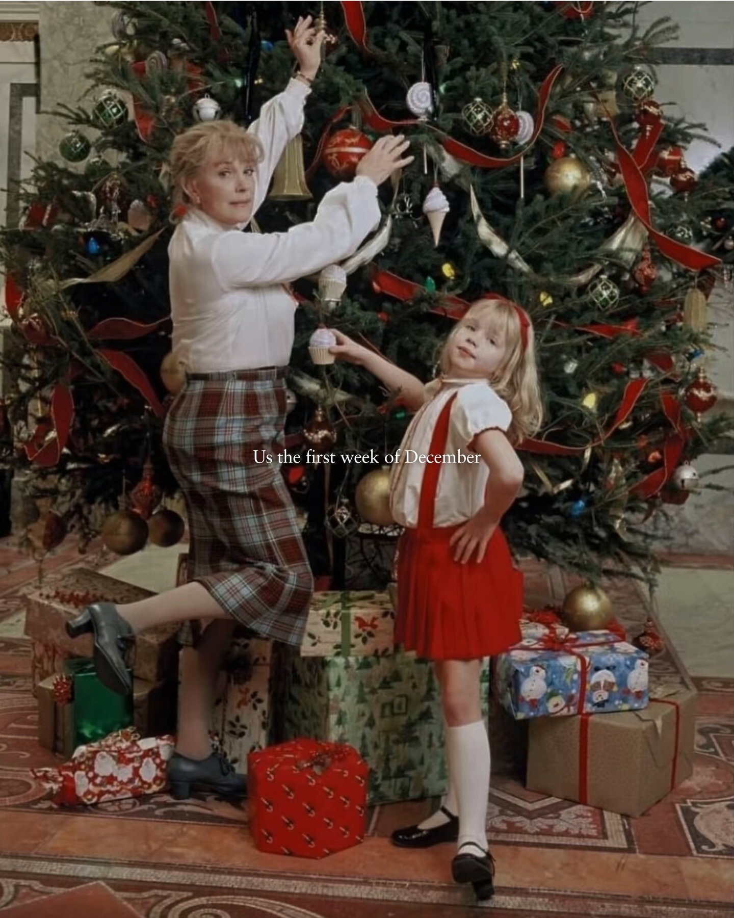 Our current mood &mdash; decorating, hosting, stitching&hellip; repeat.