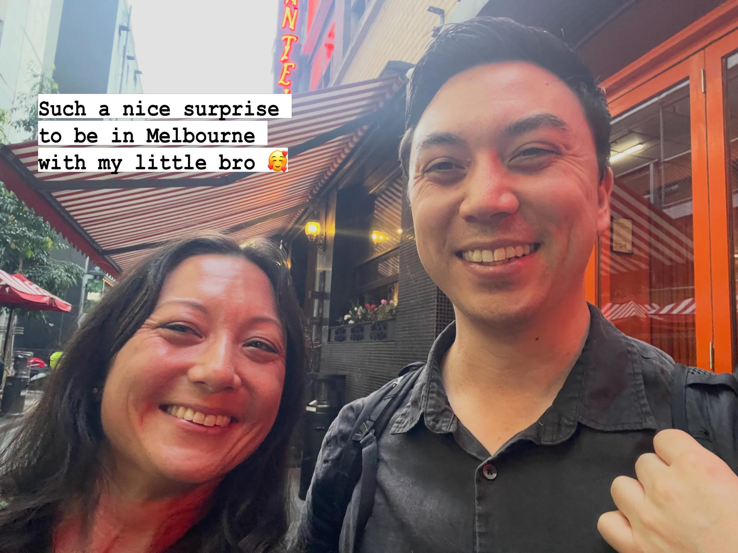 Thinking about this time last week, when I was in Melbourne to attend my very first @kidlitvic conference. What a cup-filling time it was!

For me, the absolute highlights of this trip were the people. 
The day before the conference I got to see my l