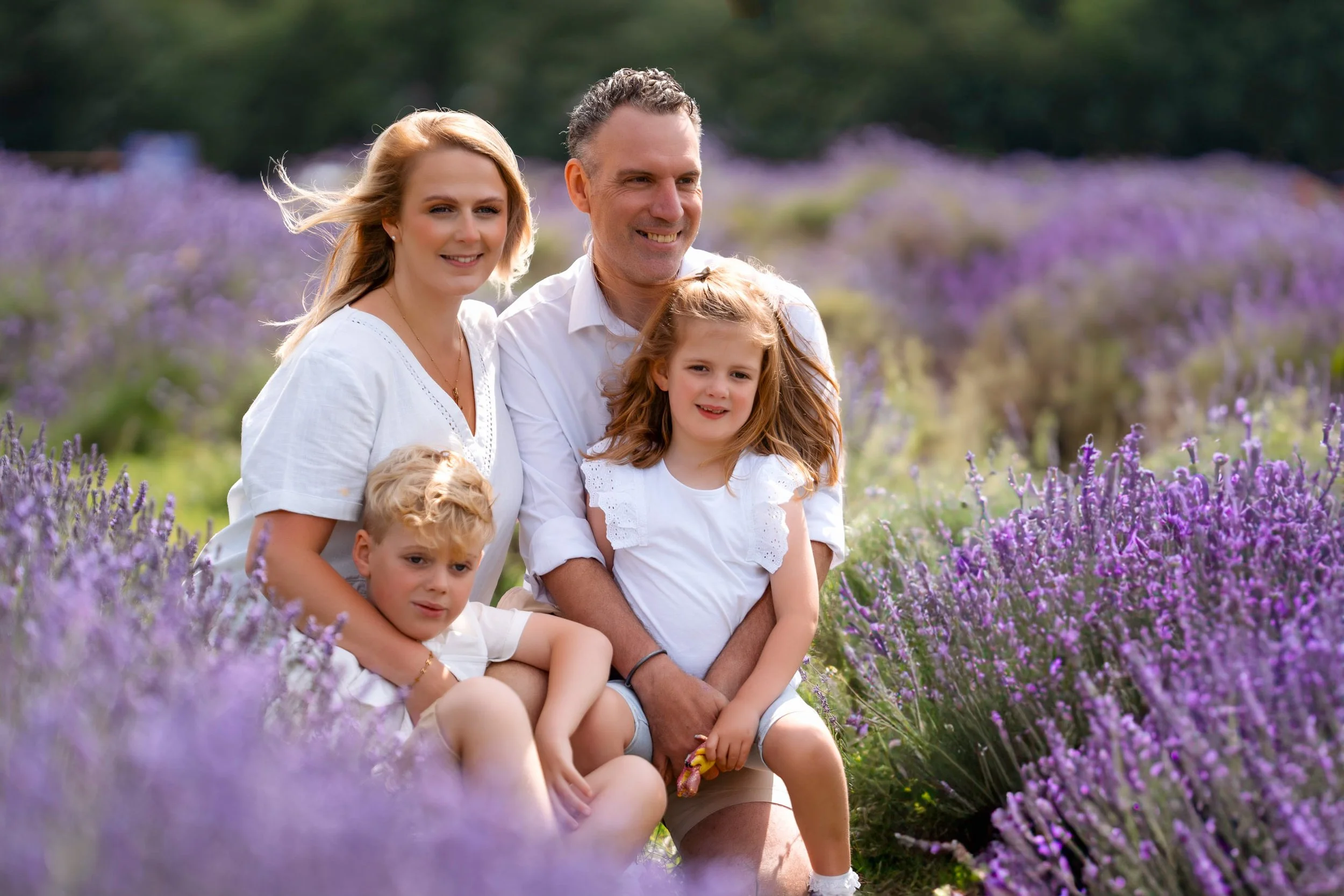 Guildford Family Photographer in Surrey - Summer Lavender Farm