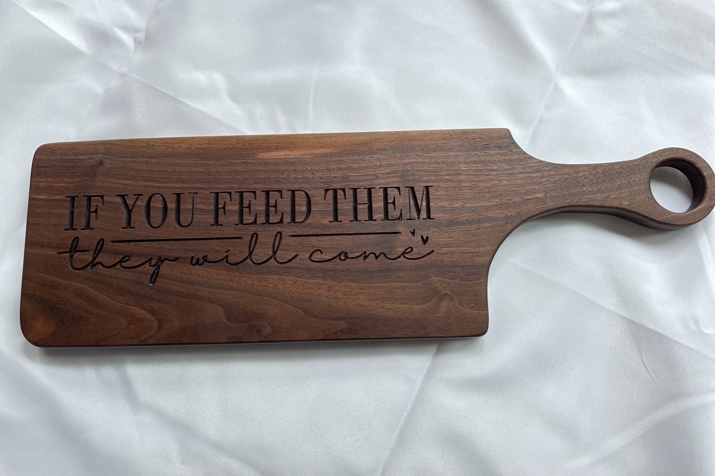 Bread Board with Engraving
