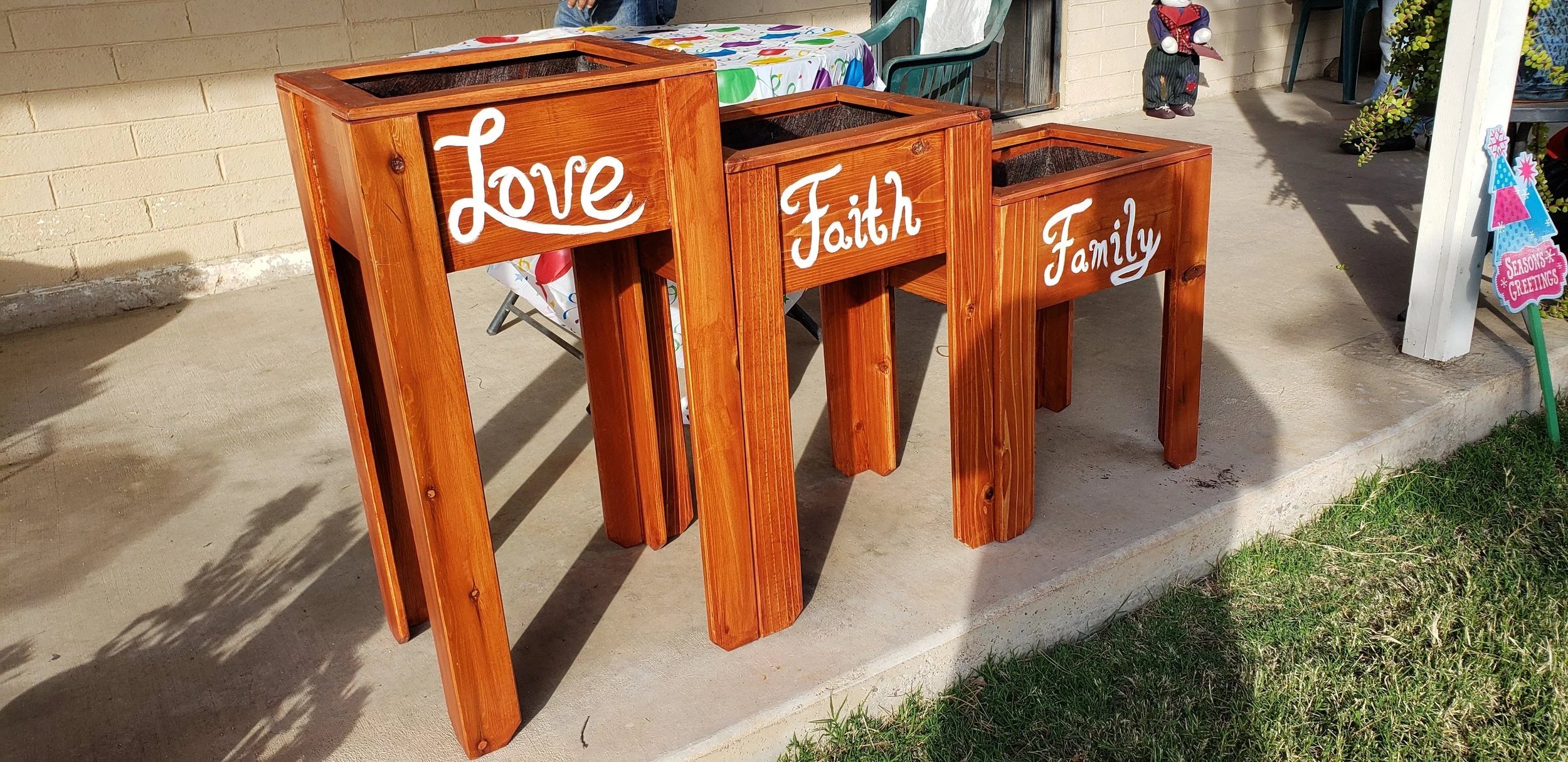 Three Tier Planter Boxes