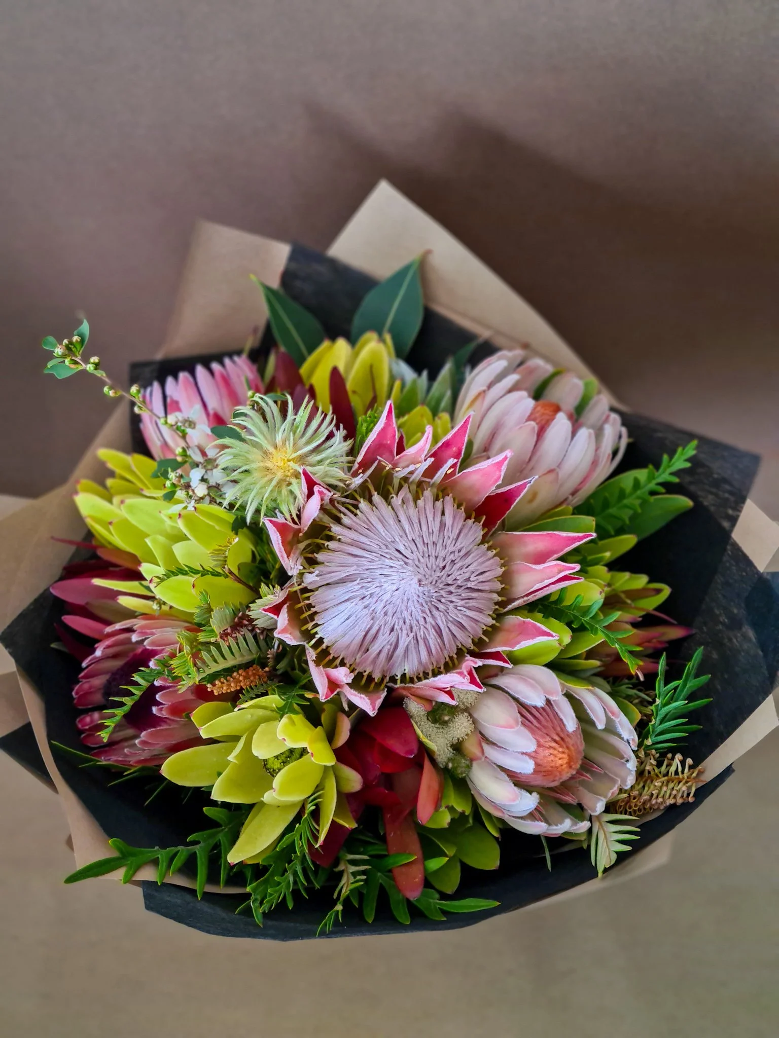 Blooming Bouquet - $95. A selection of high-quality blooms freshly picked on the day, quality guaranteed.