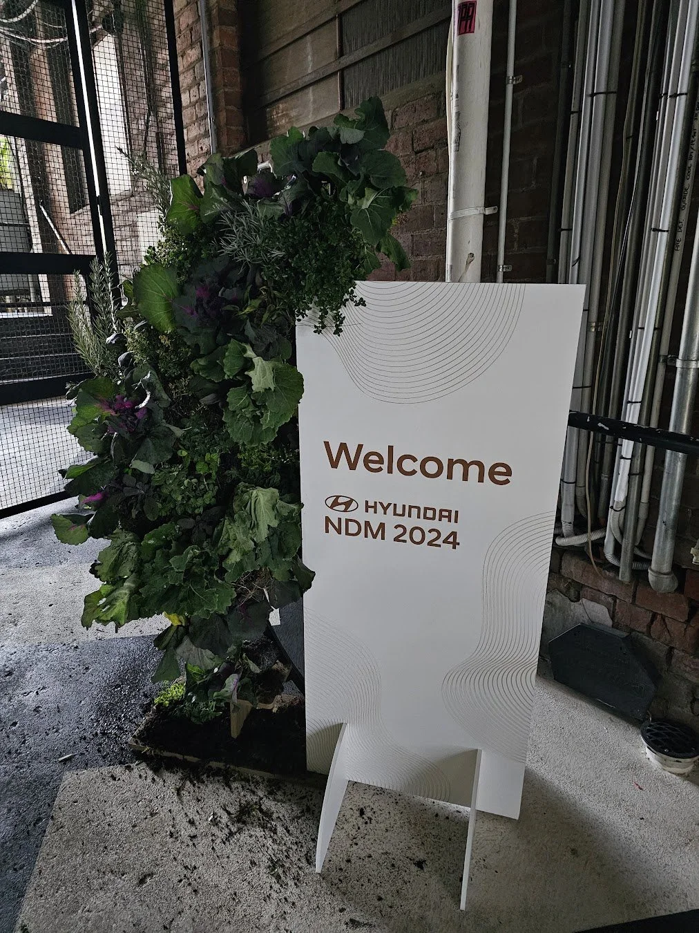 Hanging Gardens Entrance Display
