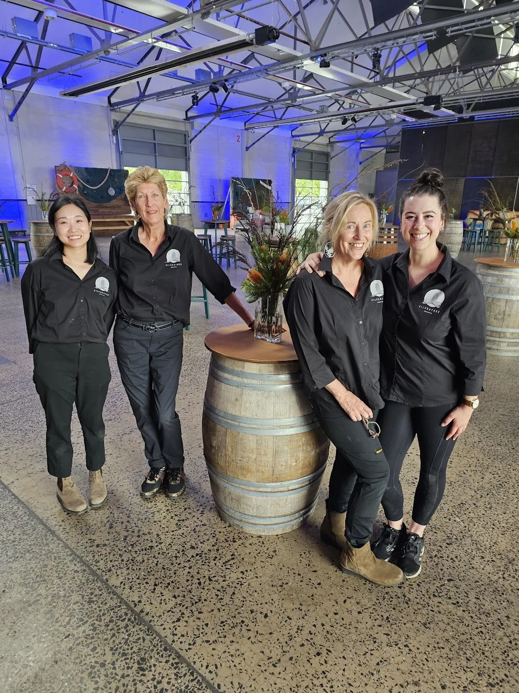 Team Silvertree Botanics (me 2nd on right)