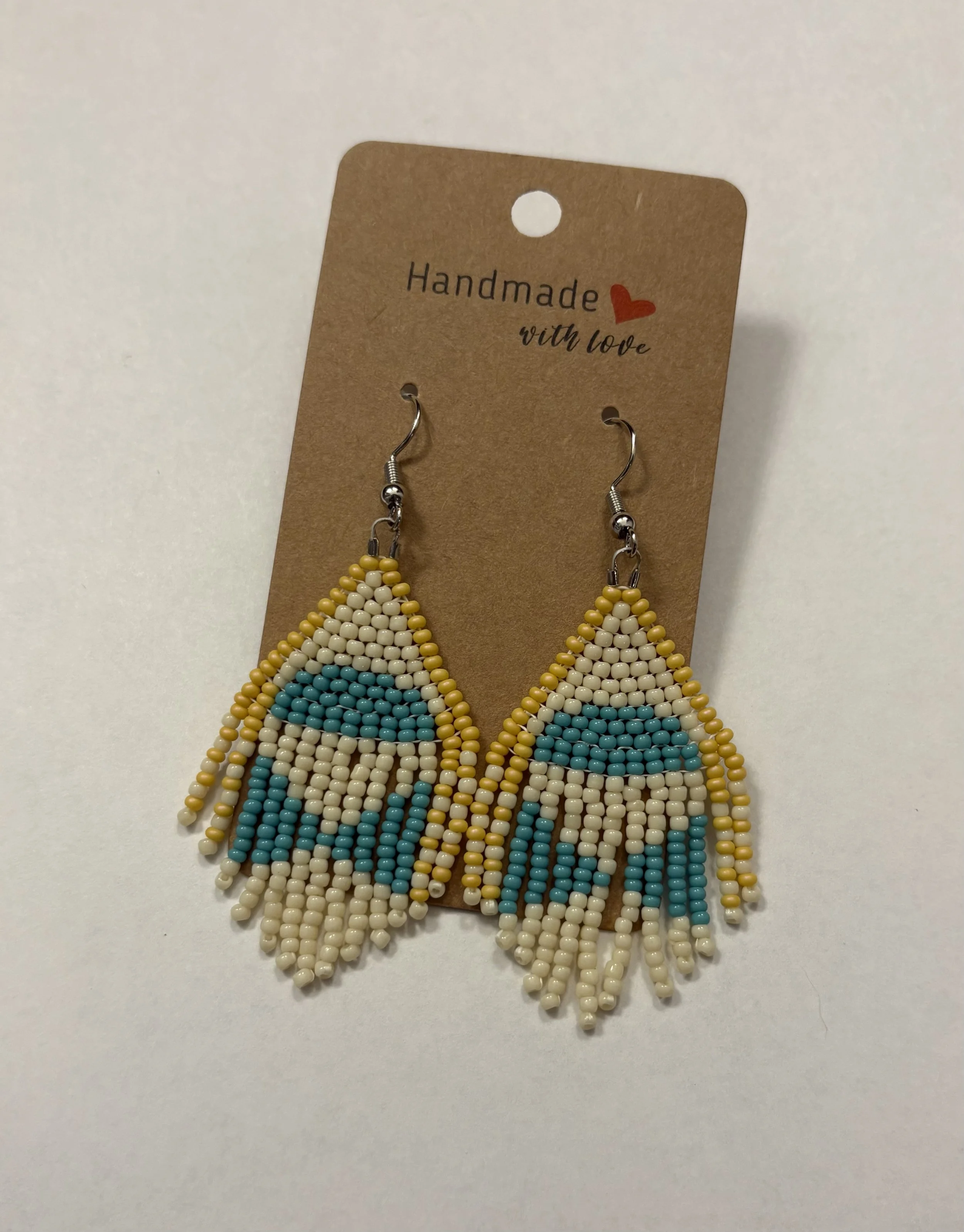 Glass Seed Bead Earrings
