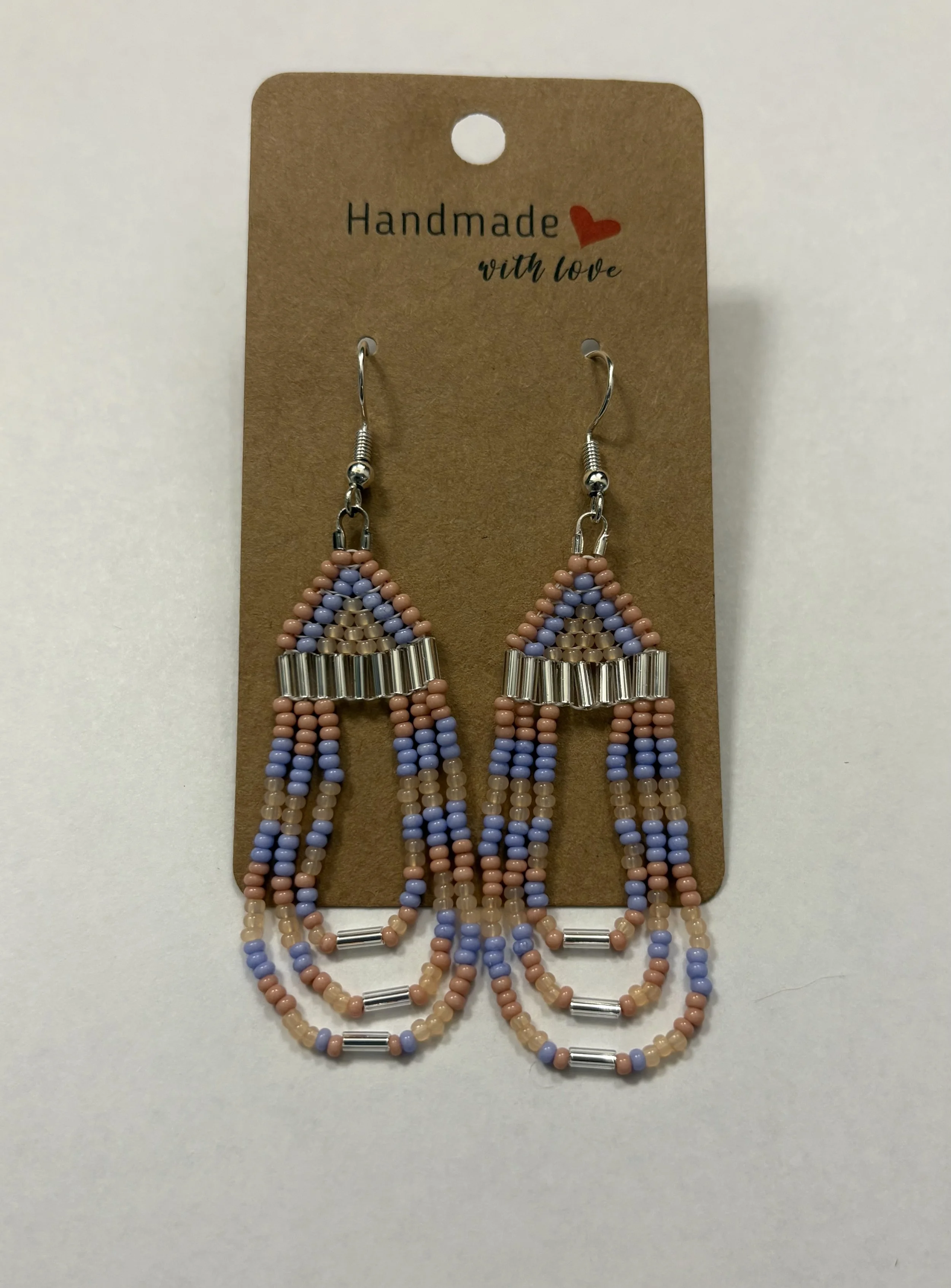 Glass Seed Bead Earrings